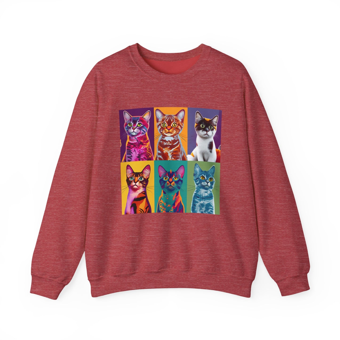 Catty Warhol Crewneck Sweatshirt