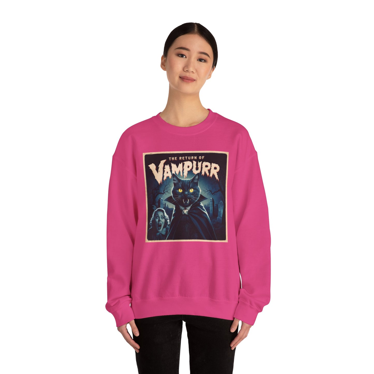 The Return Of Vampurr Movie Crewneck Sweatshirt