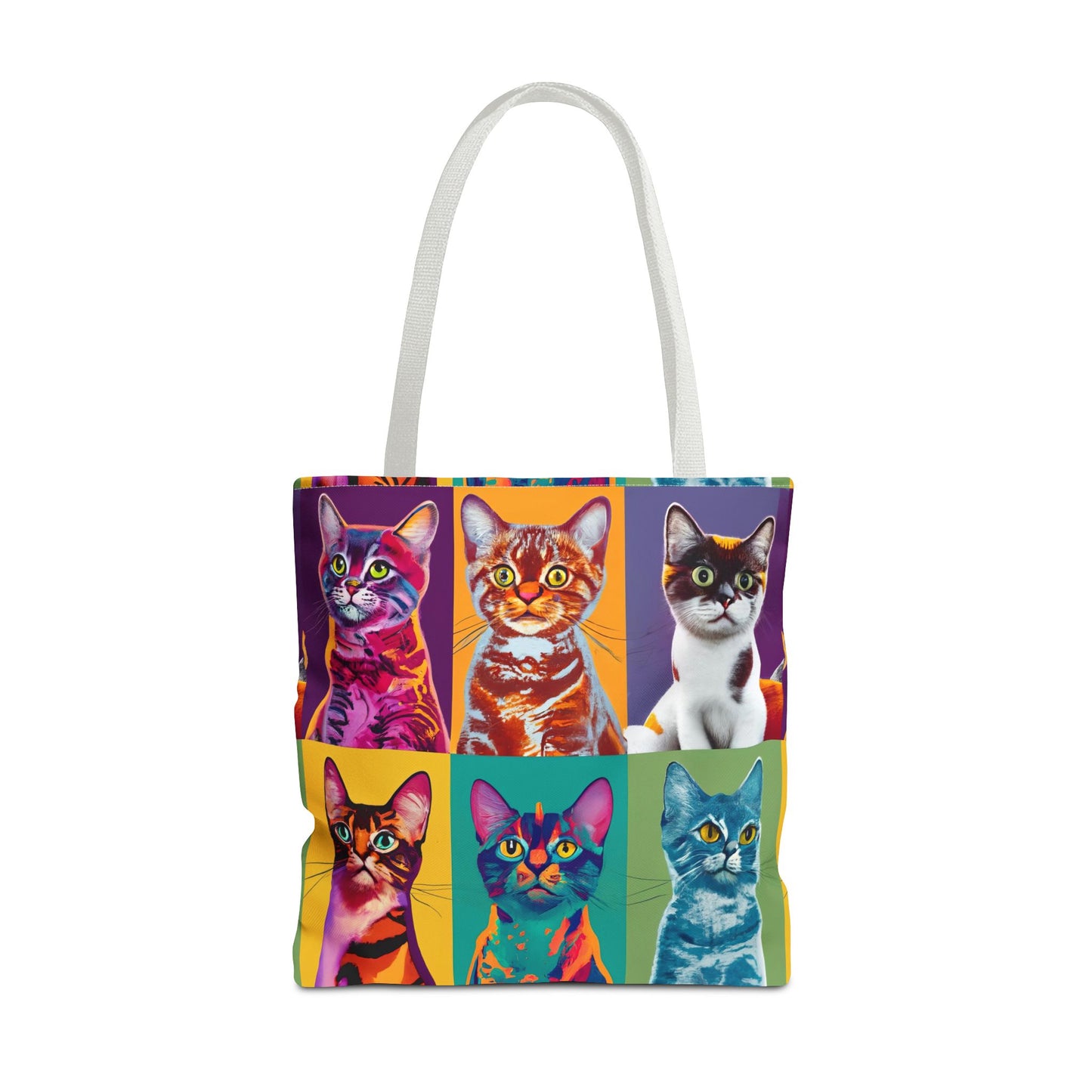 Catty Warhol Tote Bag