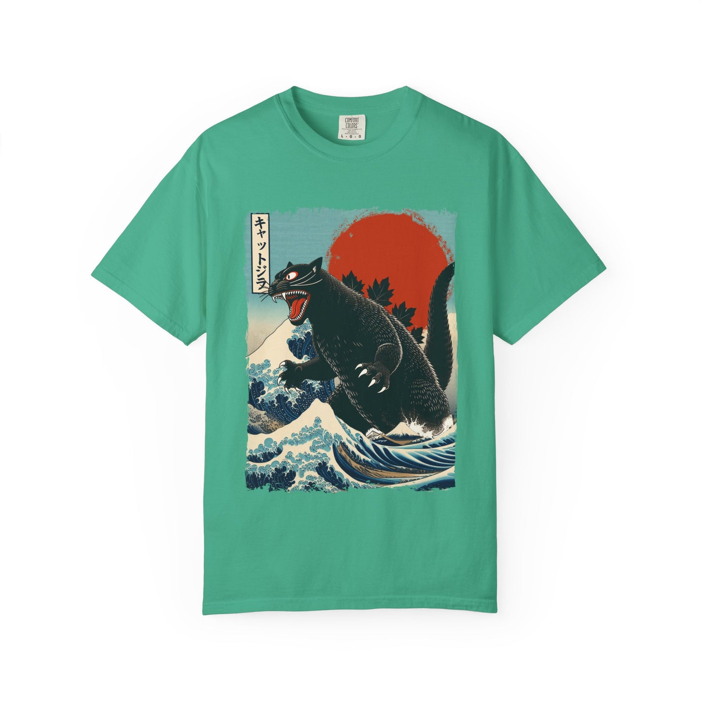 Catzilla Japanese Art T-Shirt