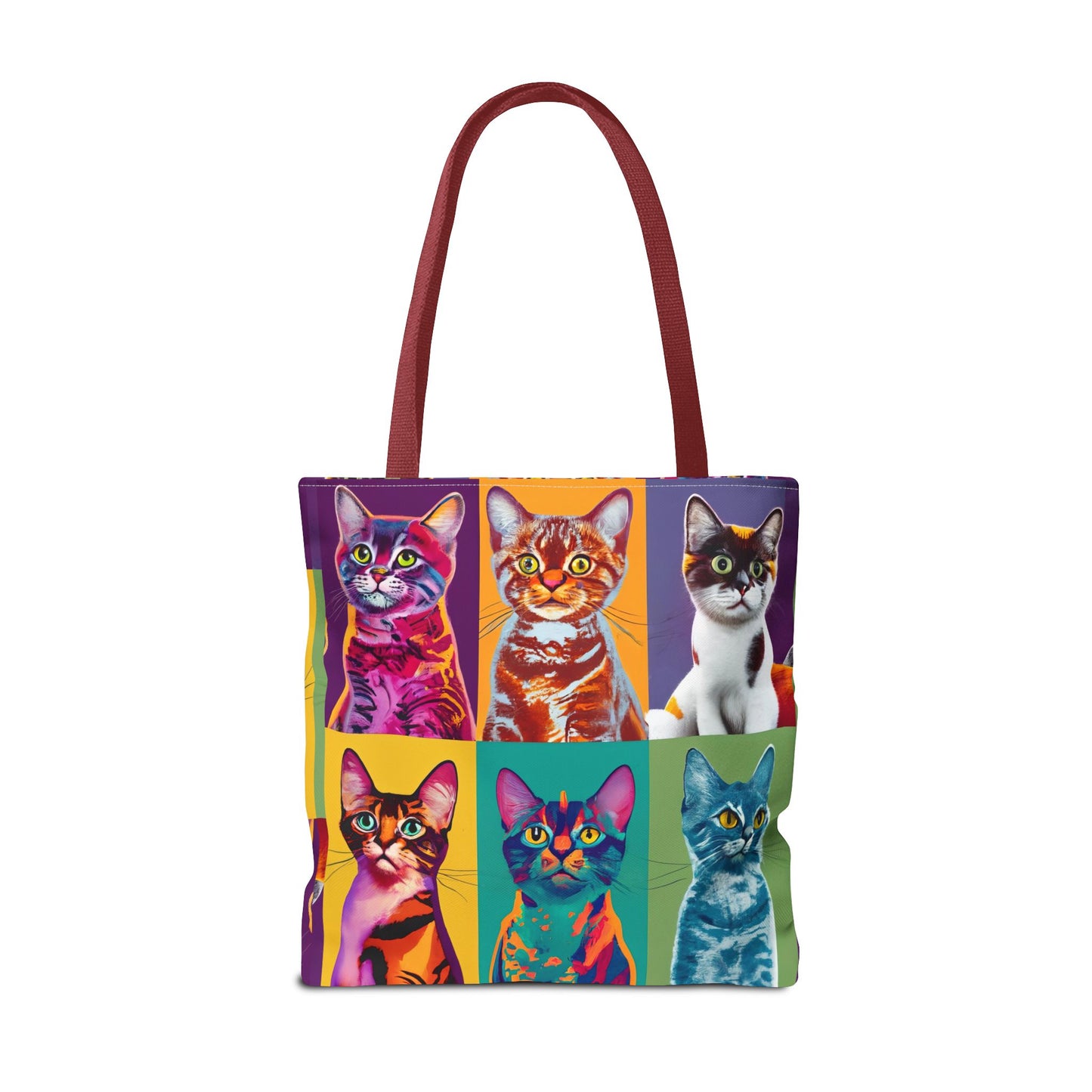Catty Warhol Tote Bag
