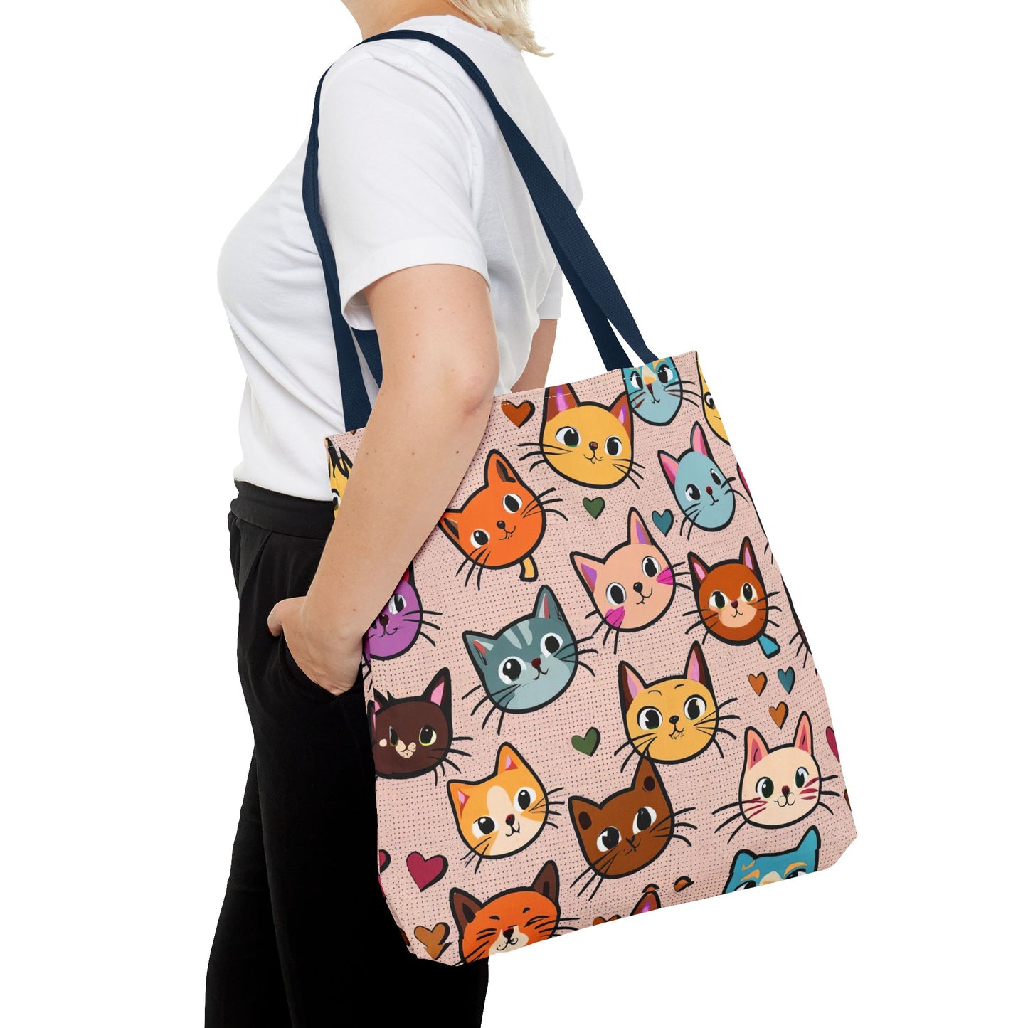 Chibi Cats Tote Bag