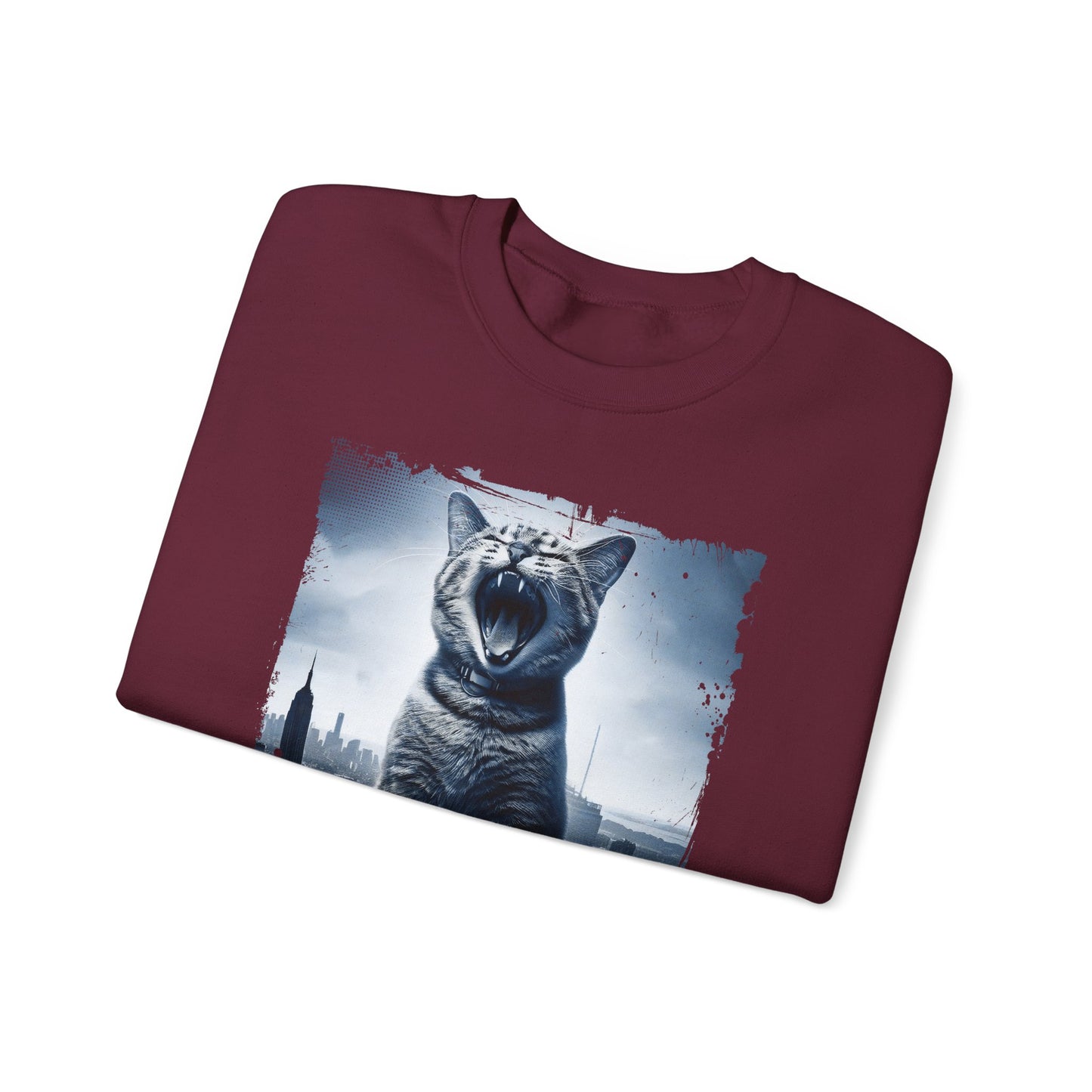 Catzilla Movie Crewneck Sweatshirt