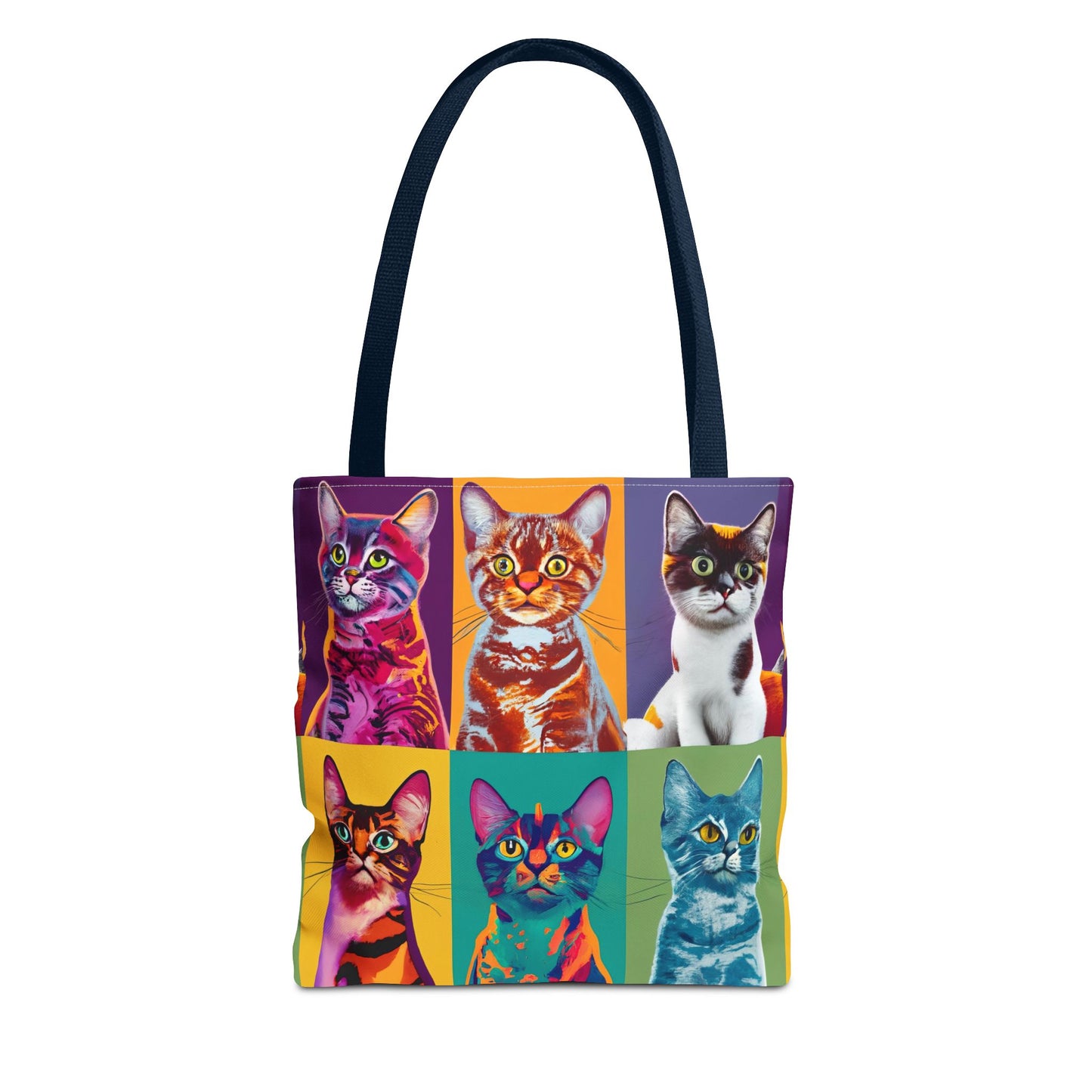Catty Warhol Tote Bag
