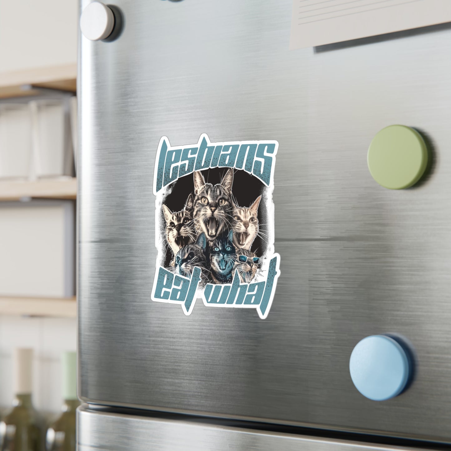 Lesbians Eat What?? Vinyl Decal