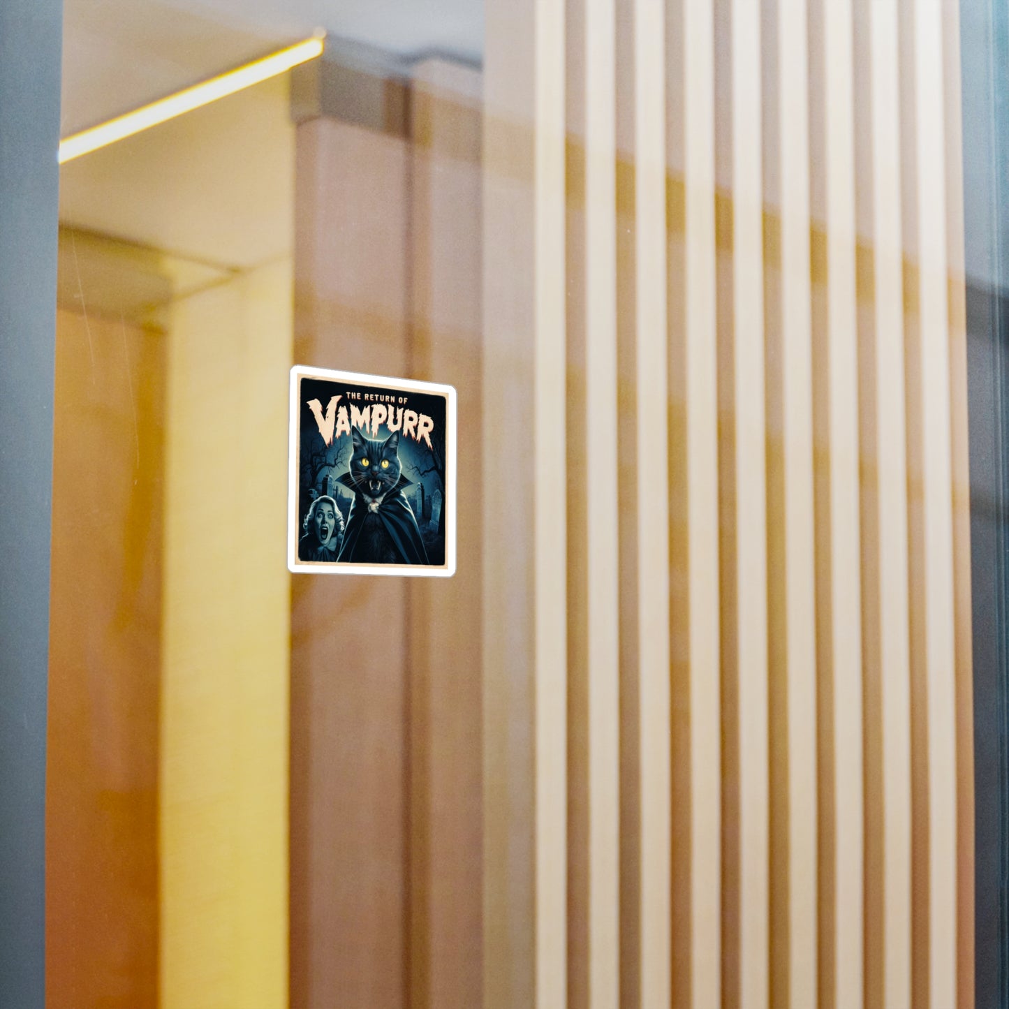 The Return Of Vampurr Movie Vinyl Decal