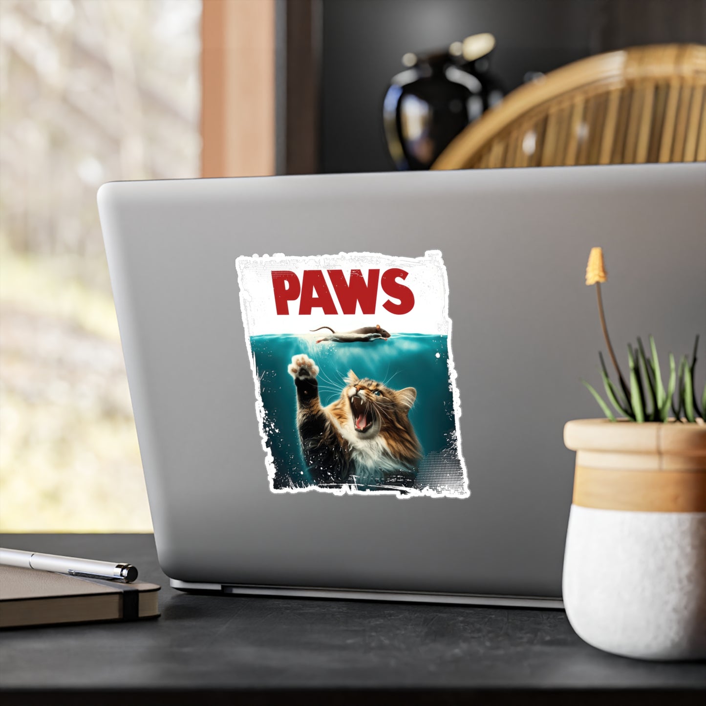 Paws Movie Vinyl Decal