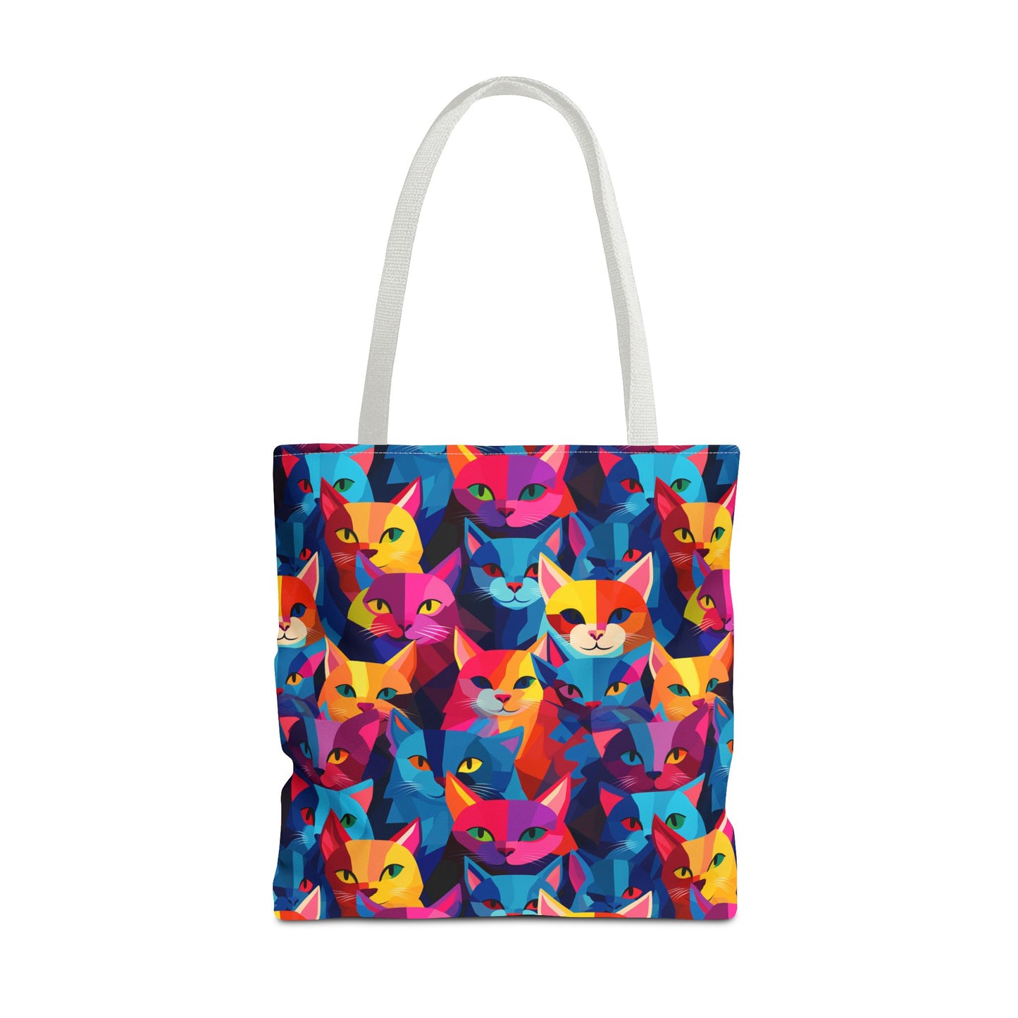 Prismatic Paws Tote Bag