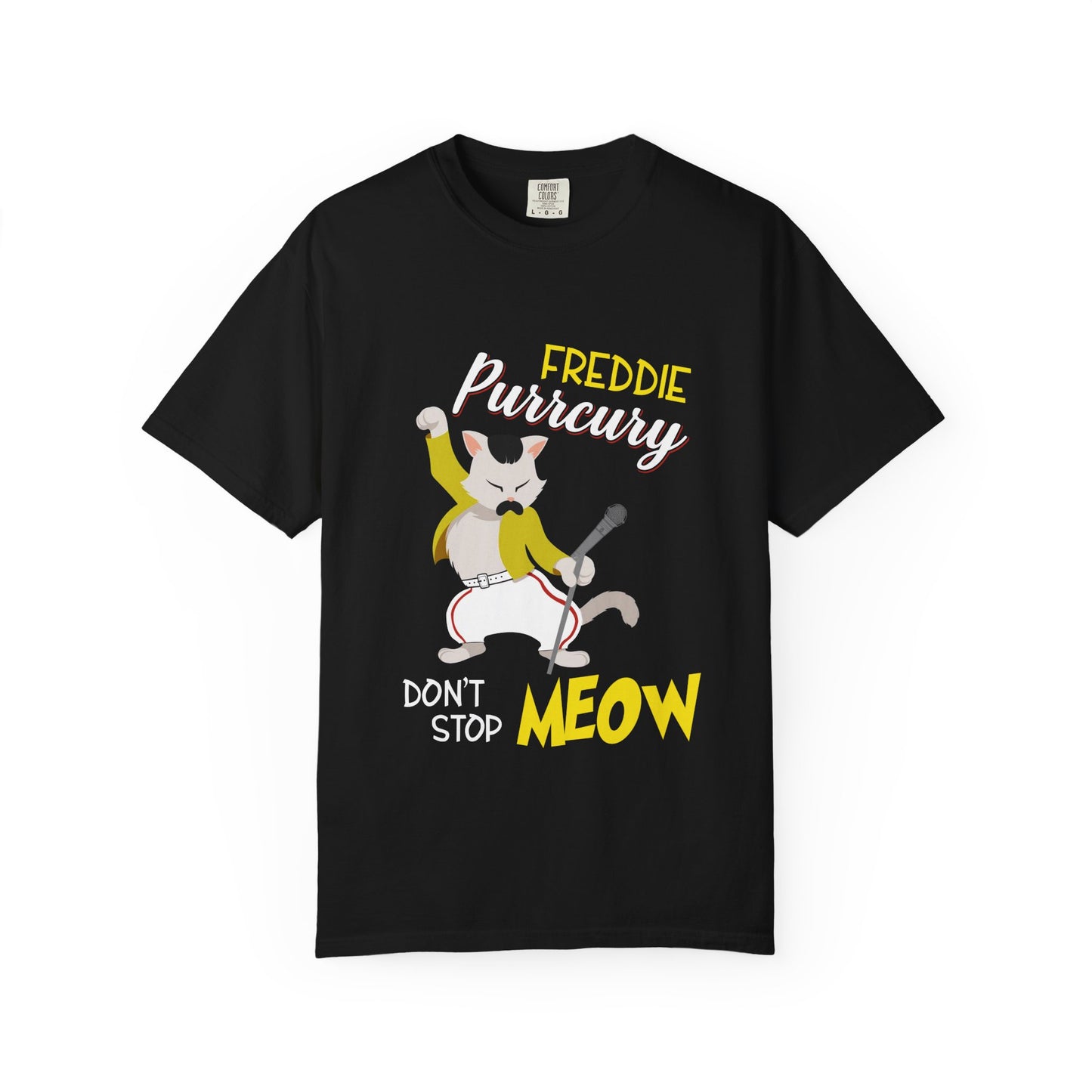 Freddie Purrcury Don’t Stop Meow T-Shirt