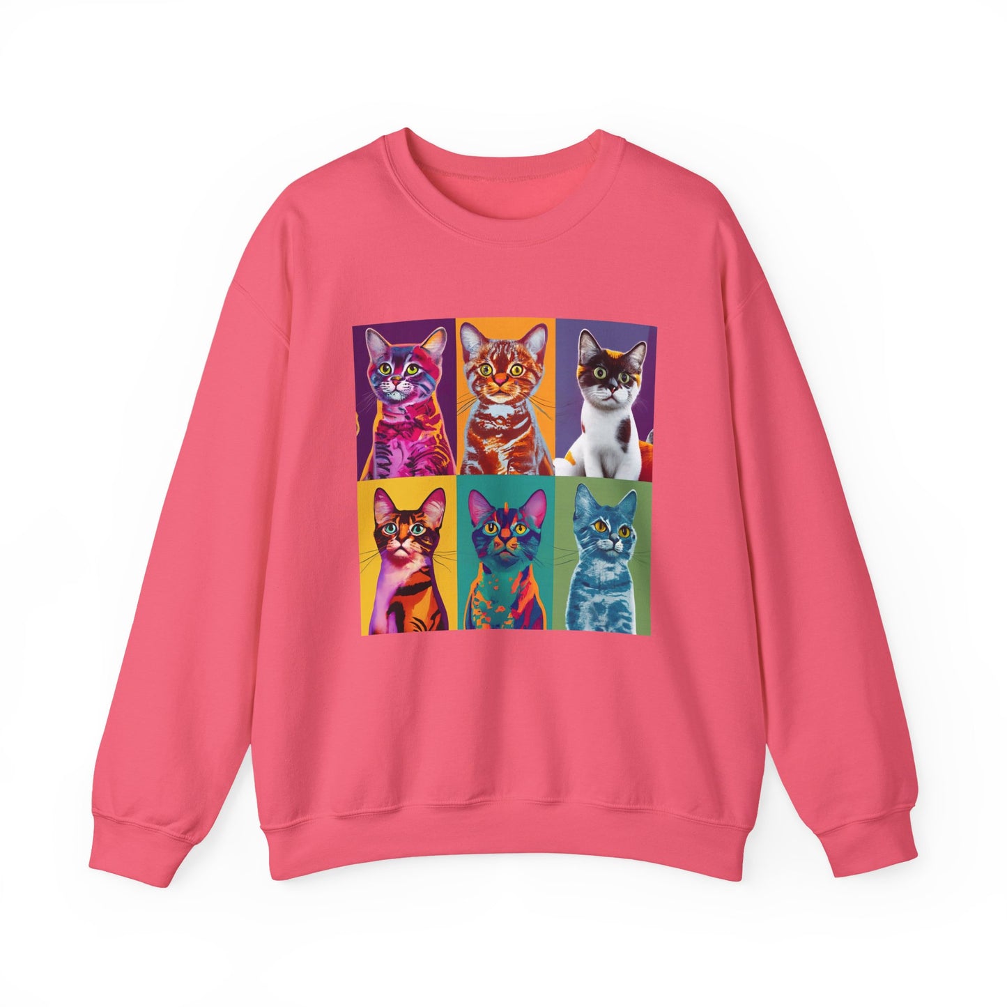 Catty Warhol Crewneck Sweatshirt