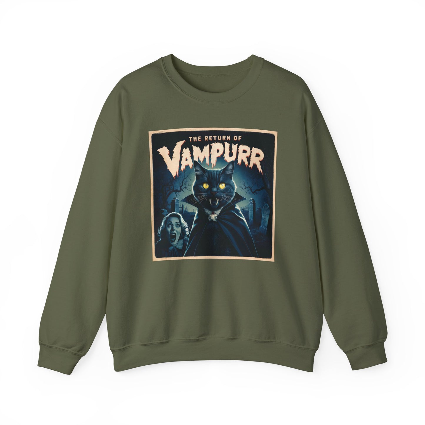 The Return Of Vampurr Movie Crewneck Sweatshirt