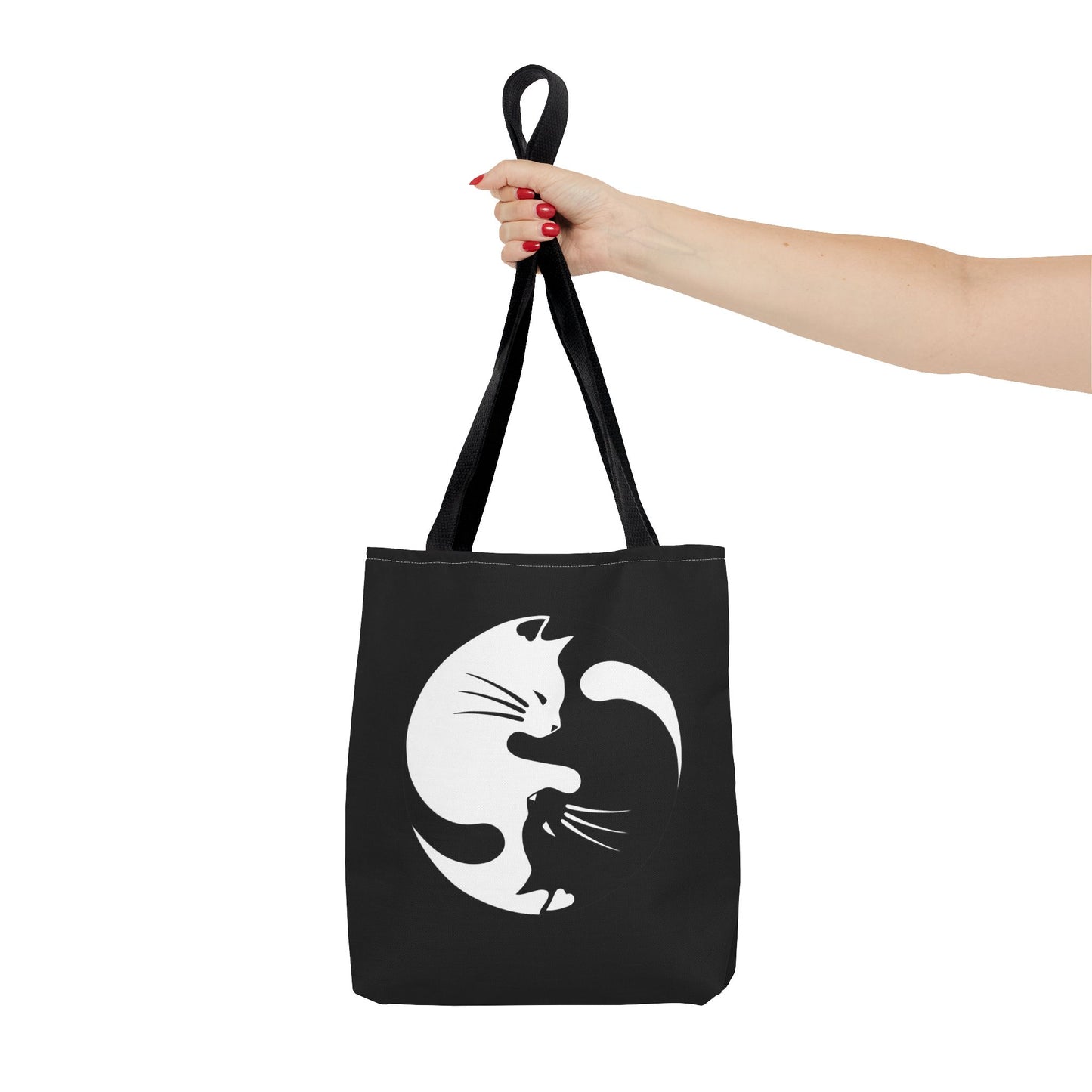 Yin Yang Kitties Tote Bag