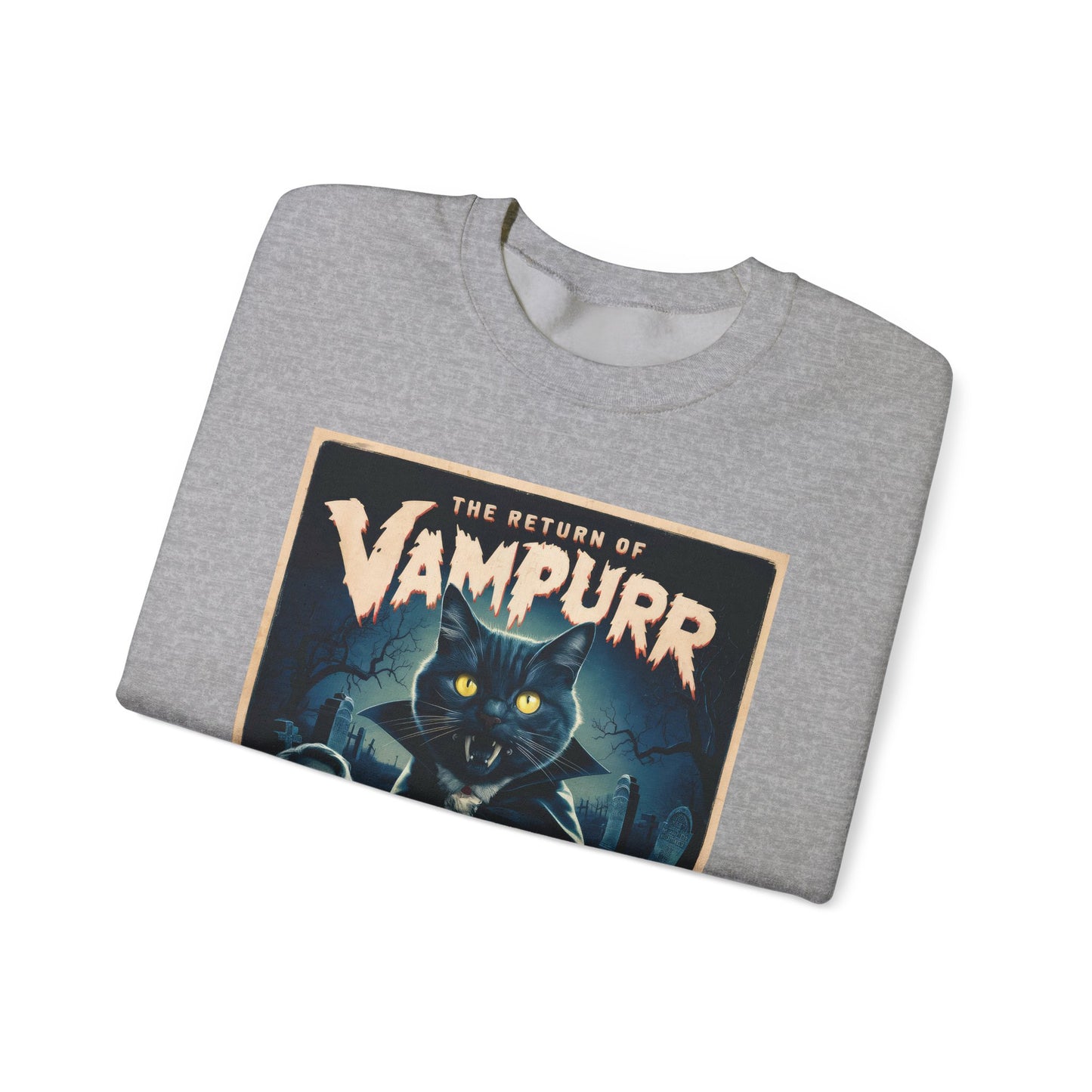 The Return Of Vampurr Movie Crewneck Sweatshirt