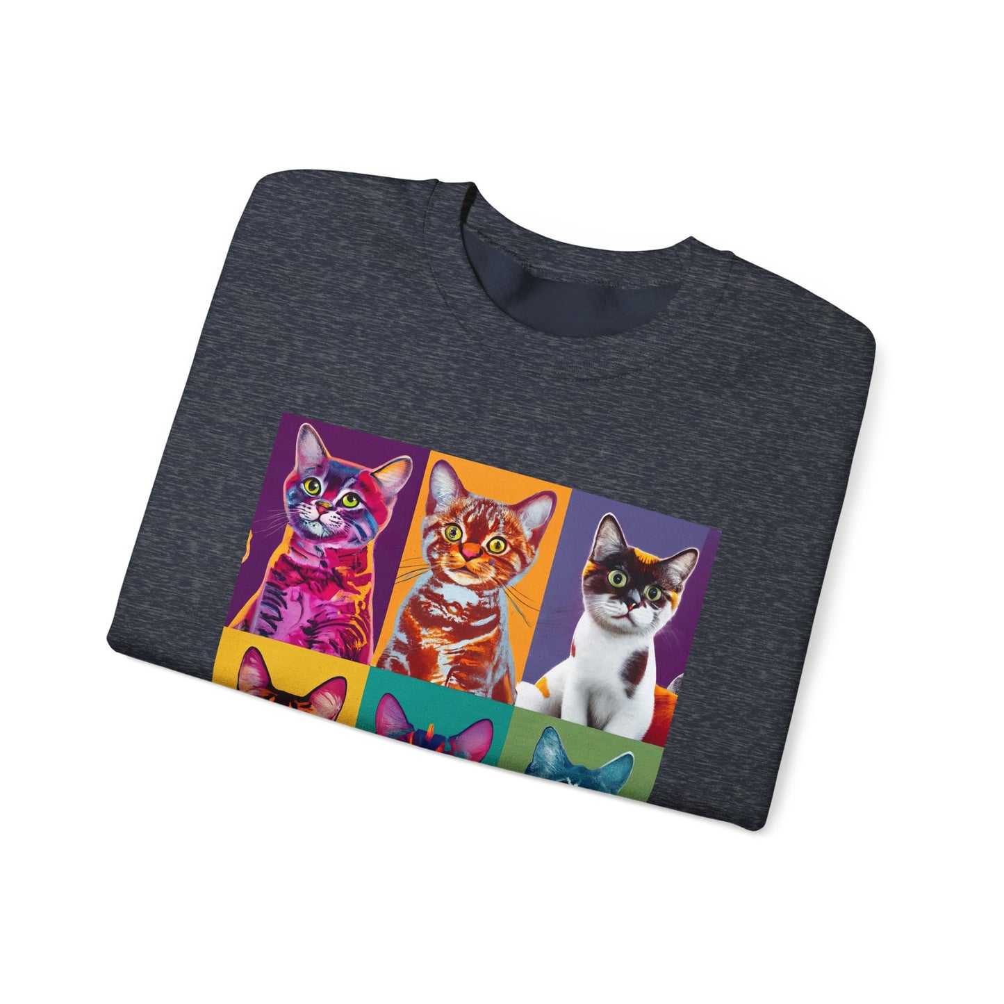 Catty Warhol Crewneck Sweatshirt
