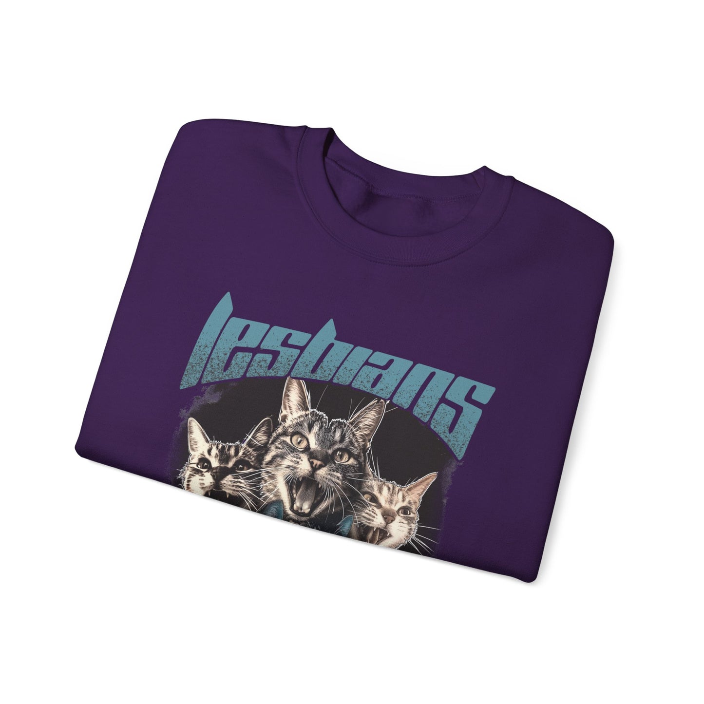 Lesbians Eat What?? Crewneck Sweatshirt