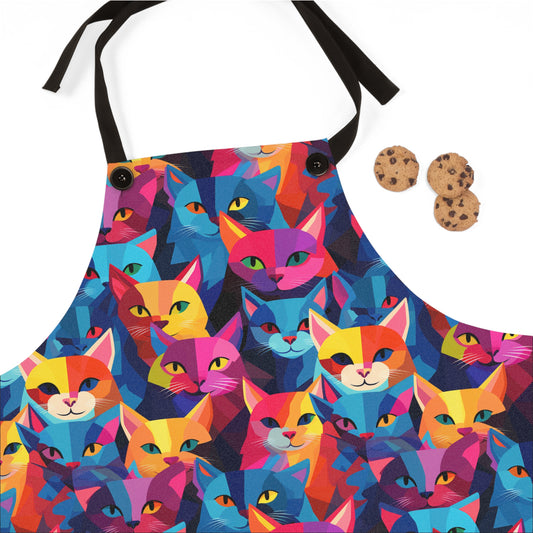 Prismatic Paws Apron