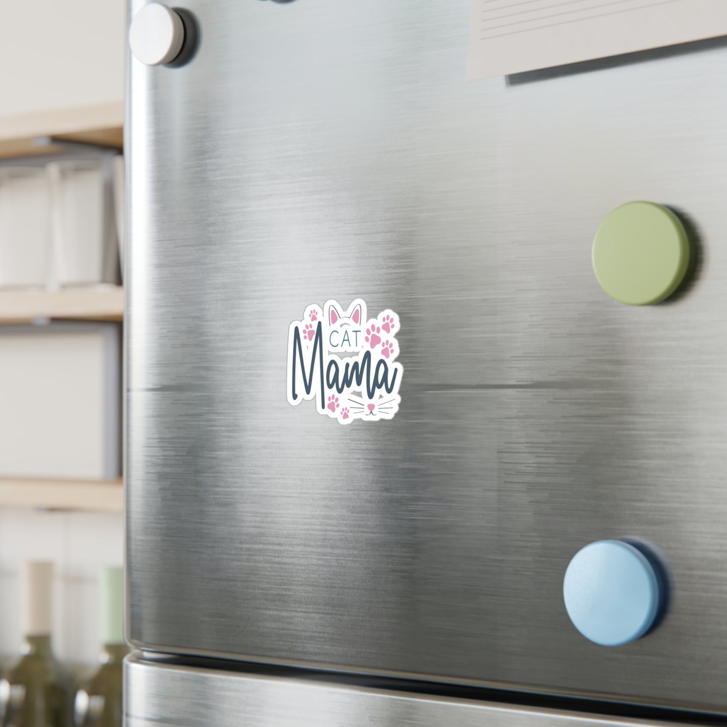 Cat Mama Vinyl Decal Sticker