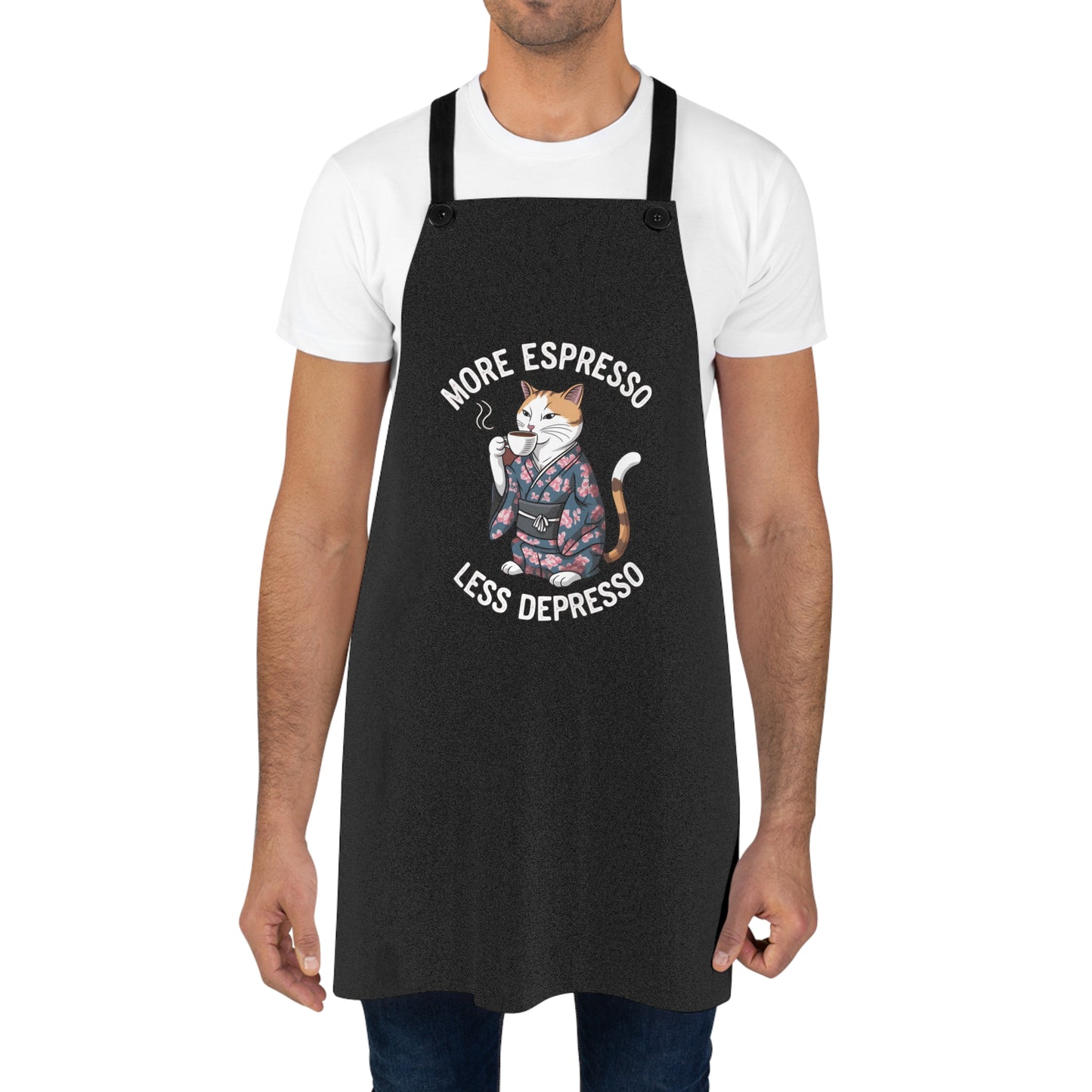 More Espresso Less Depresso Apron