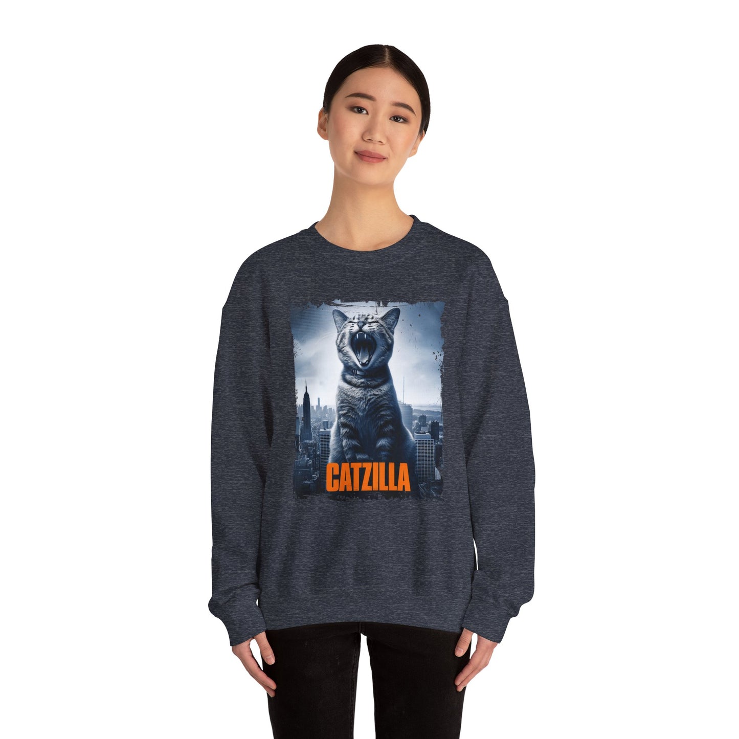 Catzilla Movie Crewneck Sweatshirt