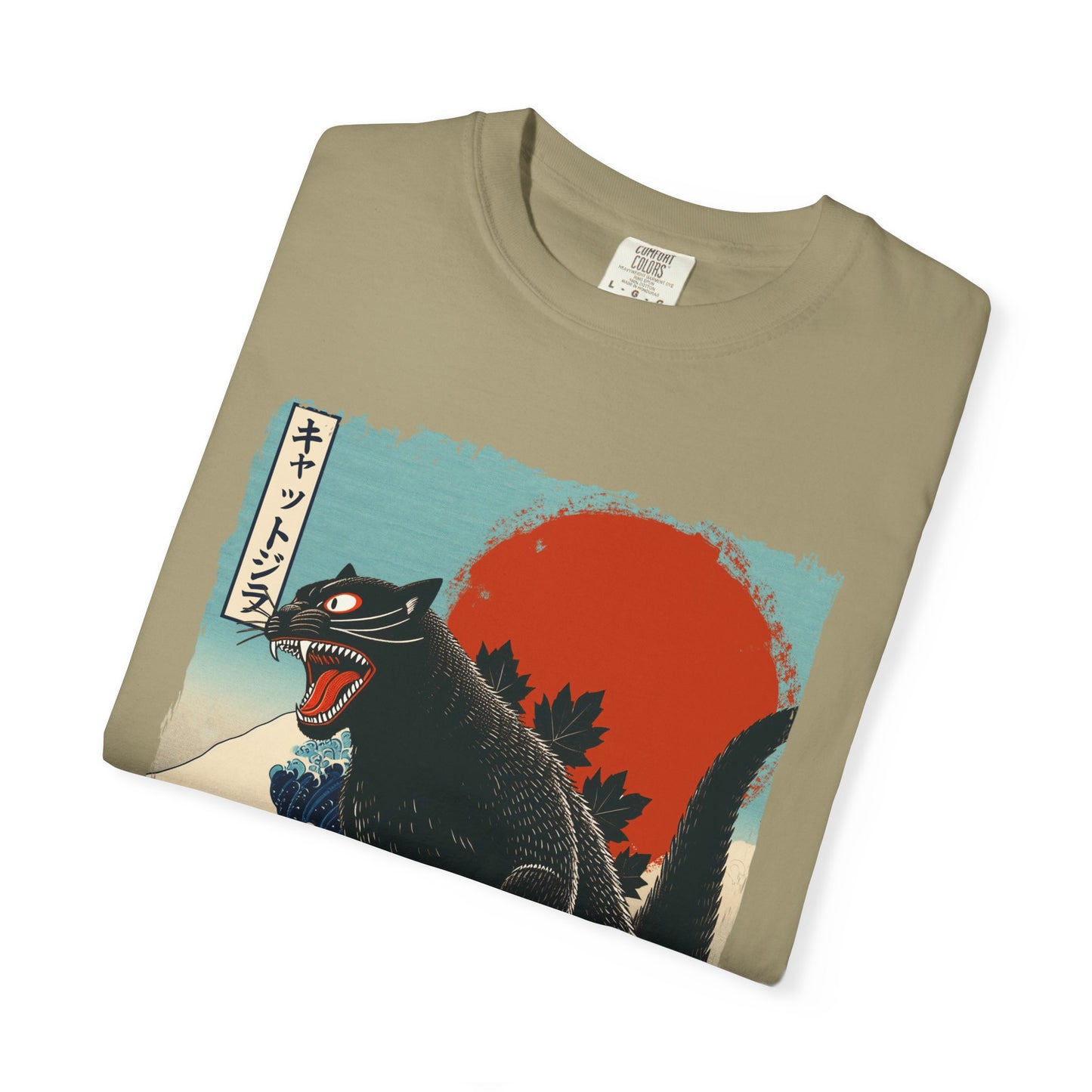 Catzilla Japanese Art T-Shirt