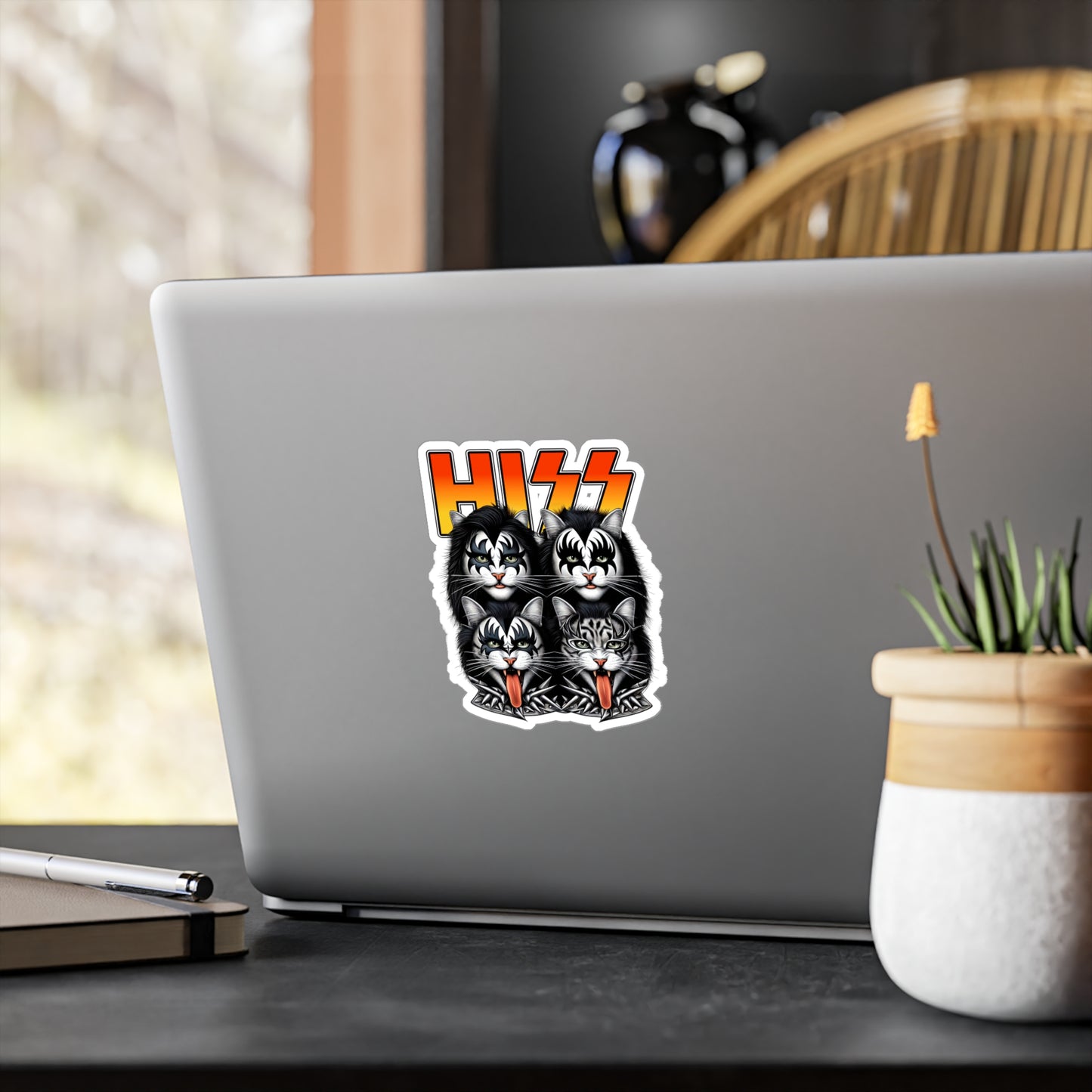 Hiss Band Vinyl Decal