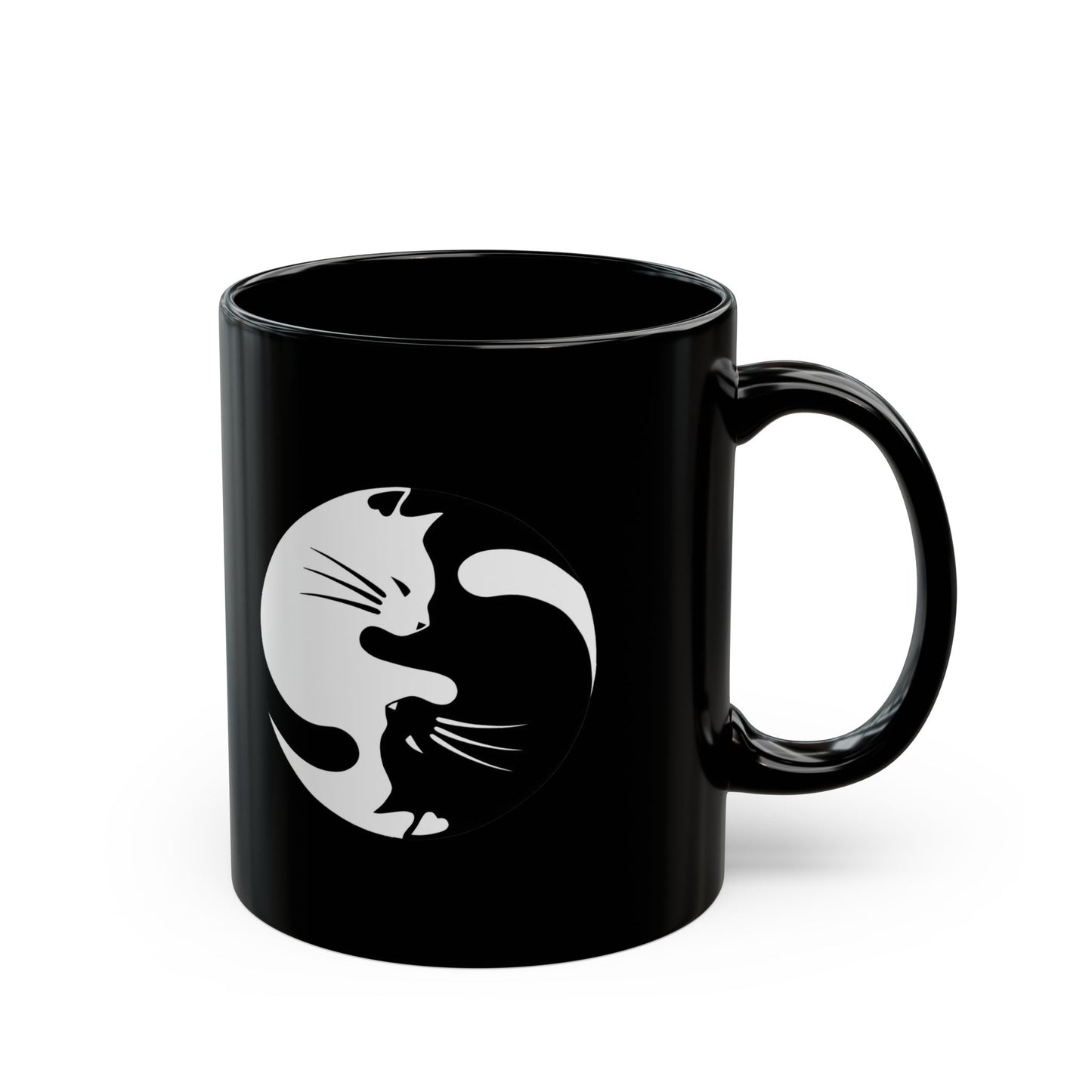 Yin Yang Kitties Coffee Mug