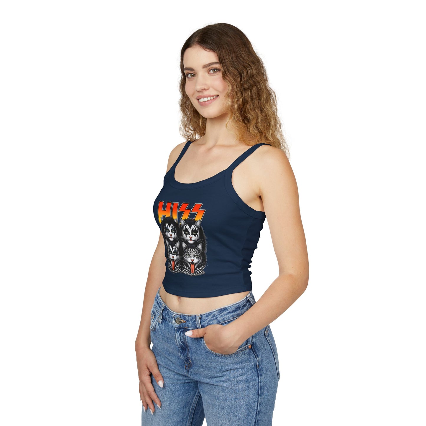 Hiss Band Women's Spaghetti Strap Tank Top