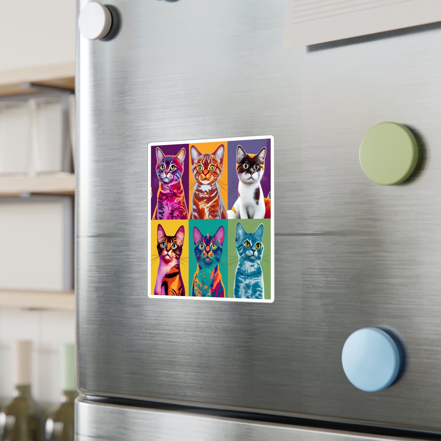 Catty Warhol Vinyl Decal