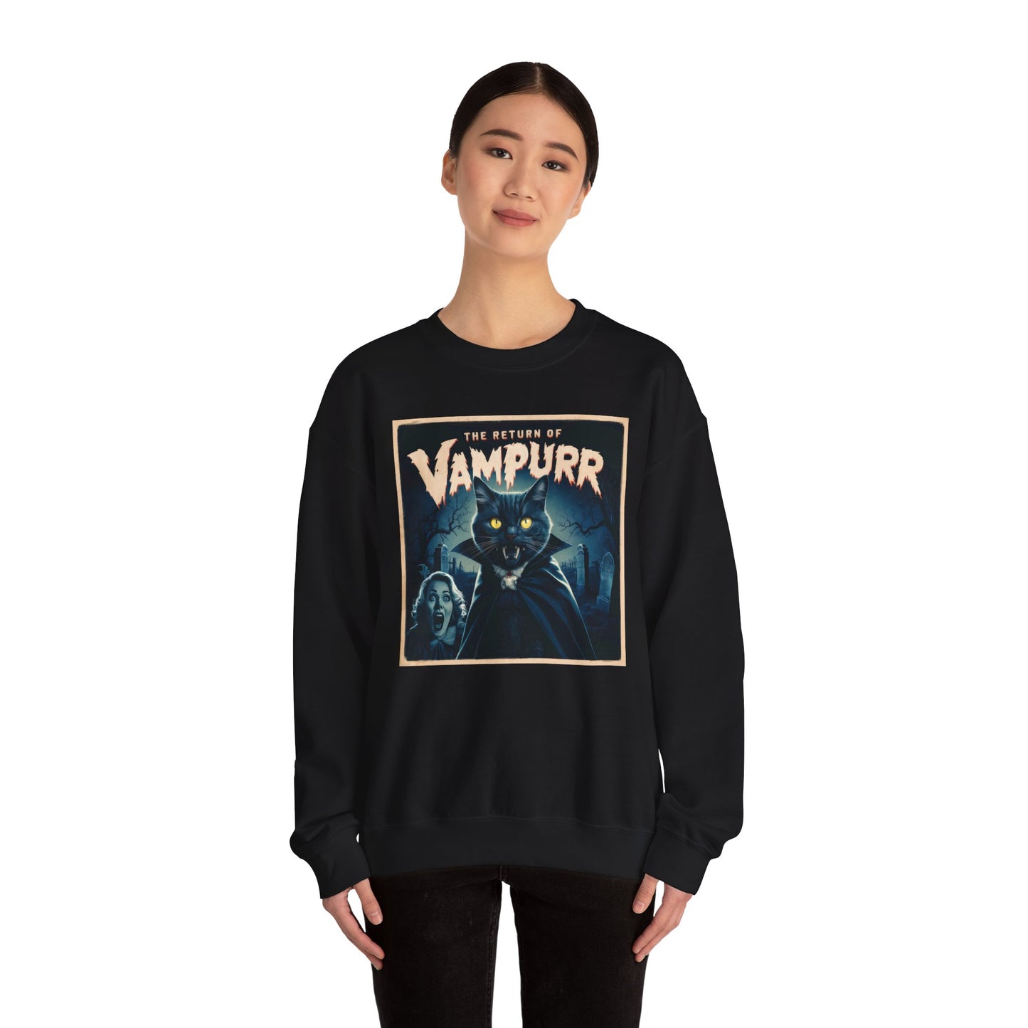 The Return Of Vampurr Movie Crewneck Sweatshirt