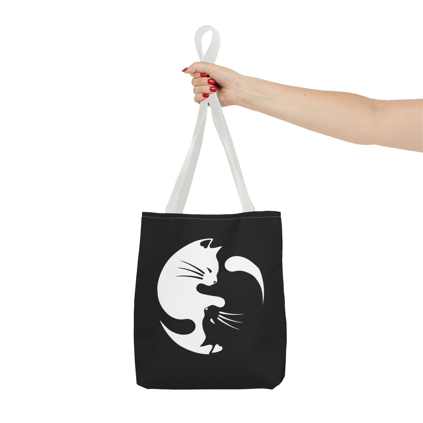 Yin Yang Kitties Tote Bag