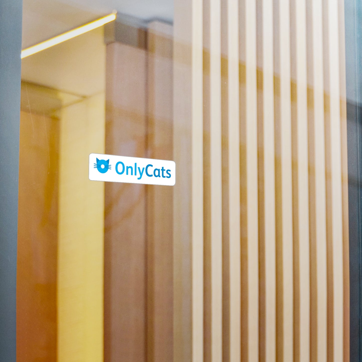 OnlyCats Logo Vinyl Decal Sticker