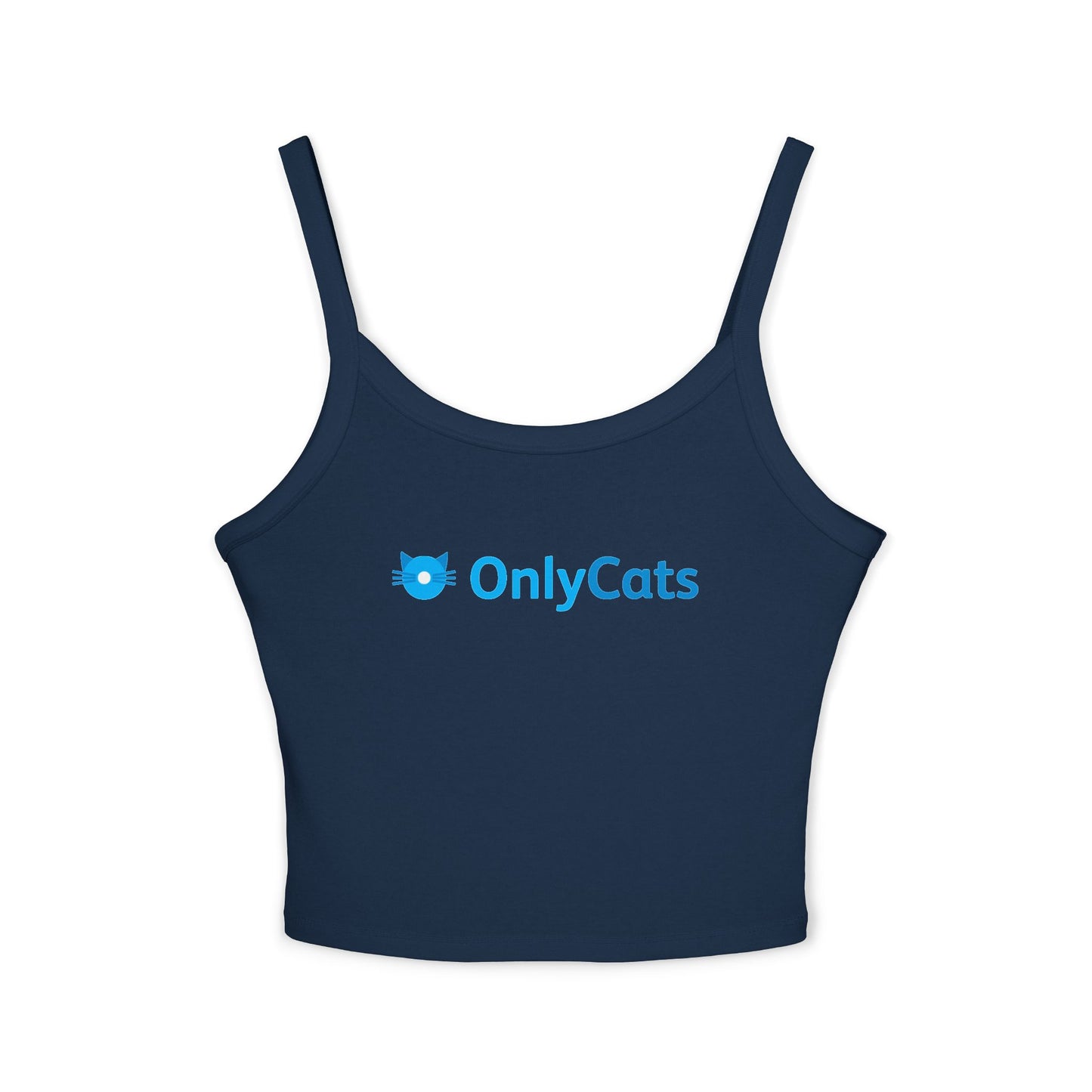 OnlyCats Cat Butt Women's Spaghetti Strap Tank Top