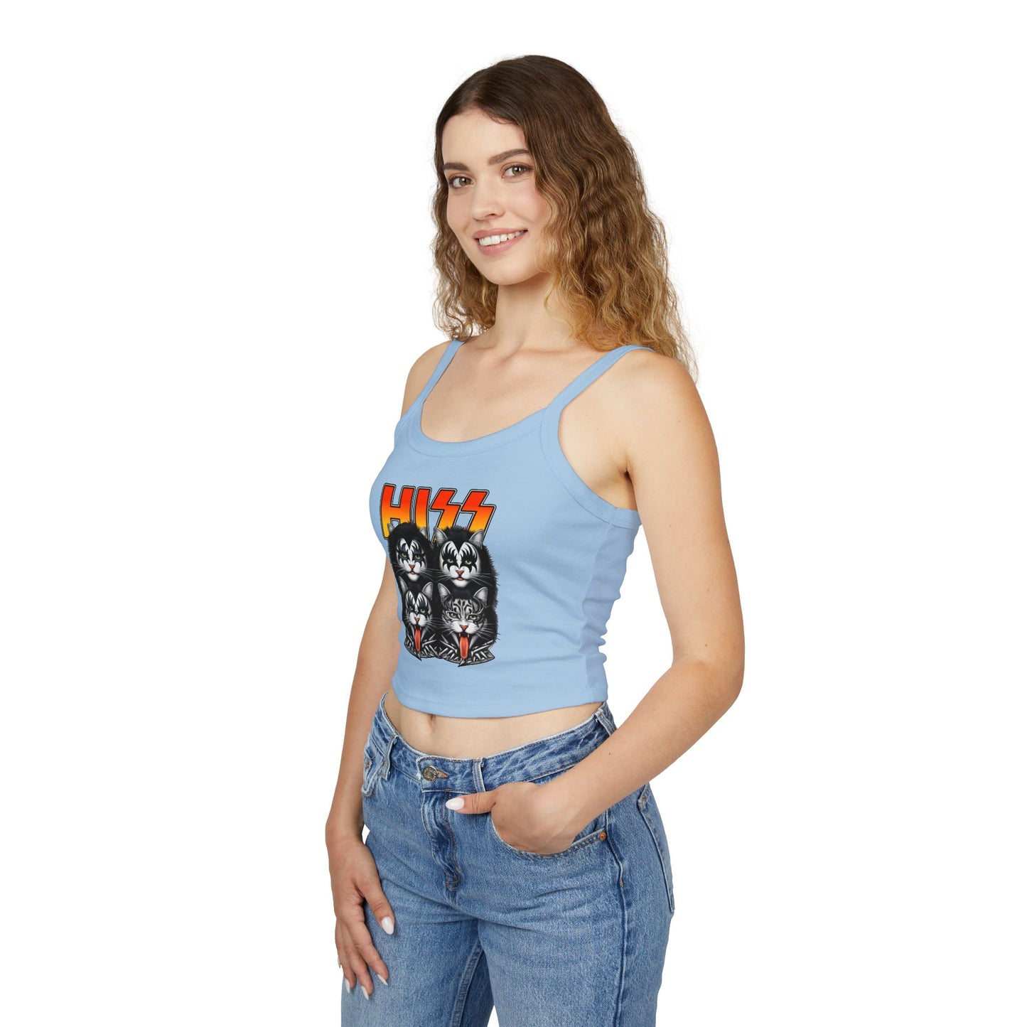 Hiss Band Women's Spaghetti Strap Tank Top