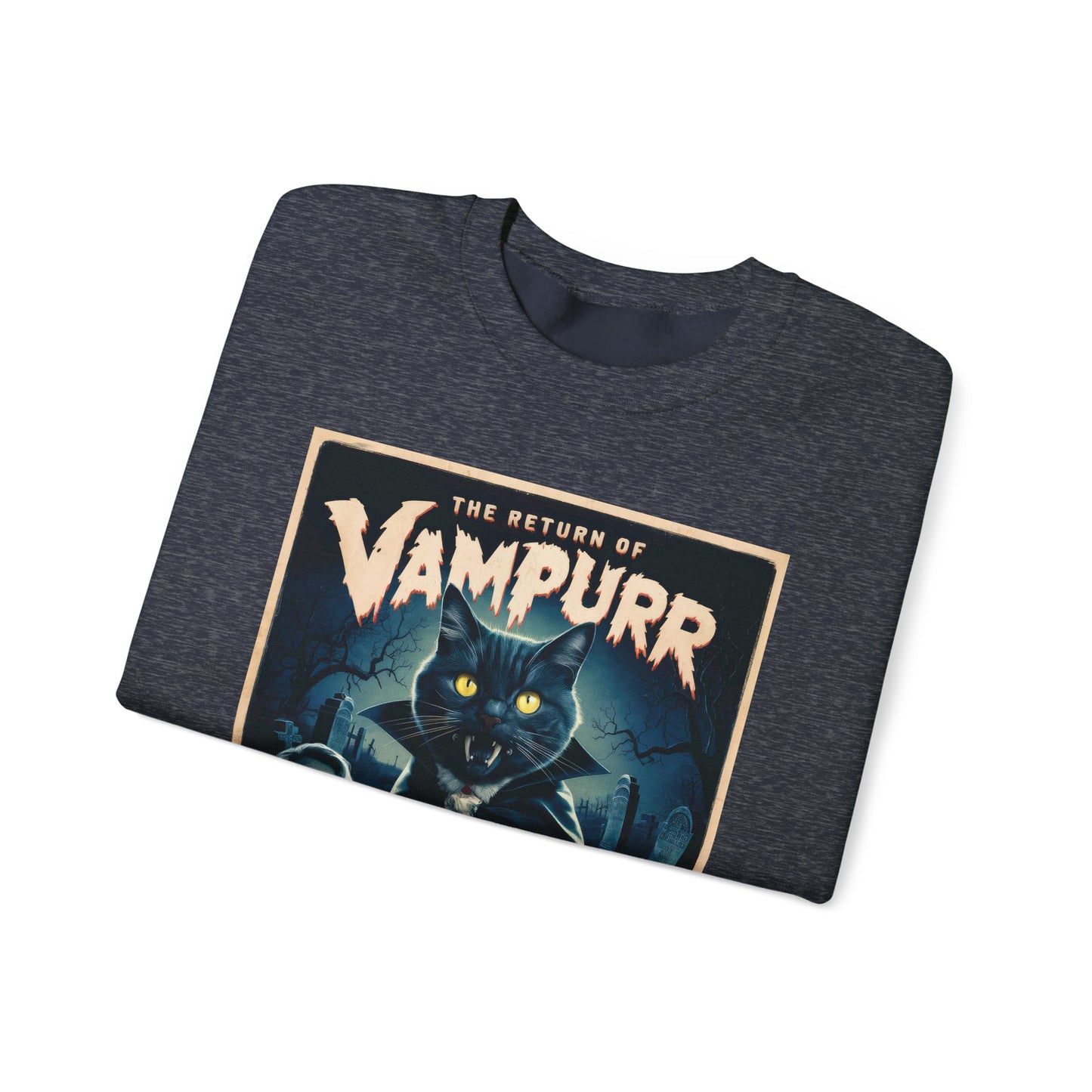 The Return Of Vampurr Movie Crewneck Sweatshirt