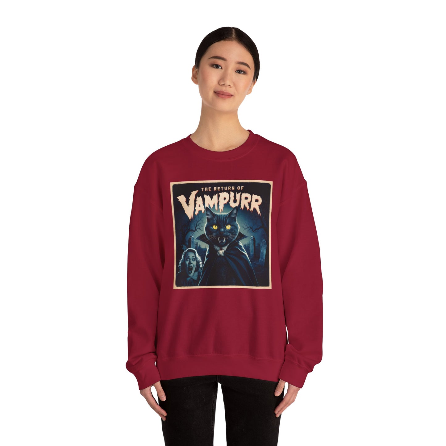 The Return Of Vampurr Movie Crewneck Sweatshirt