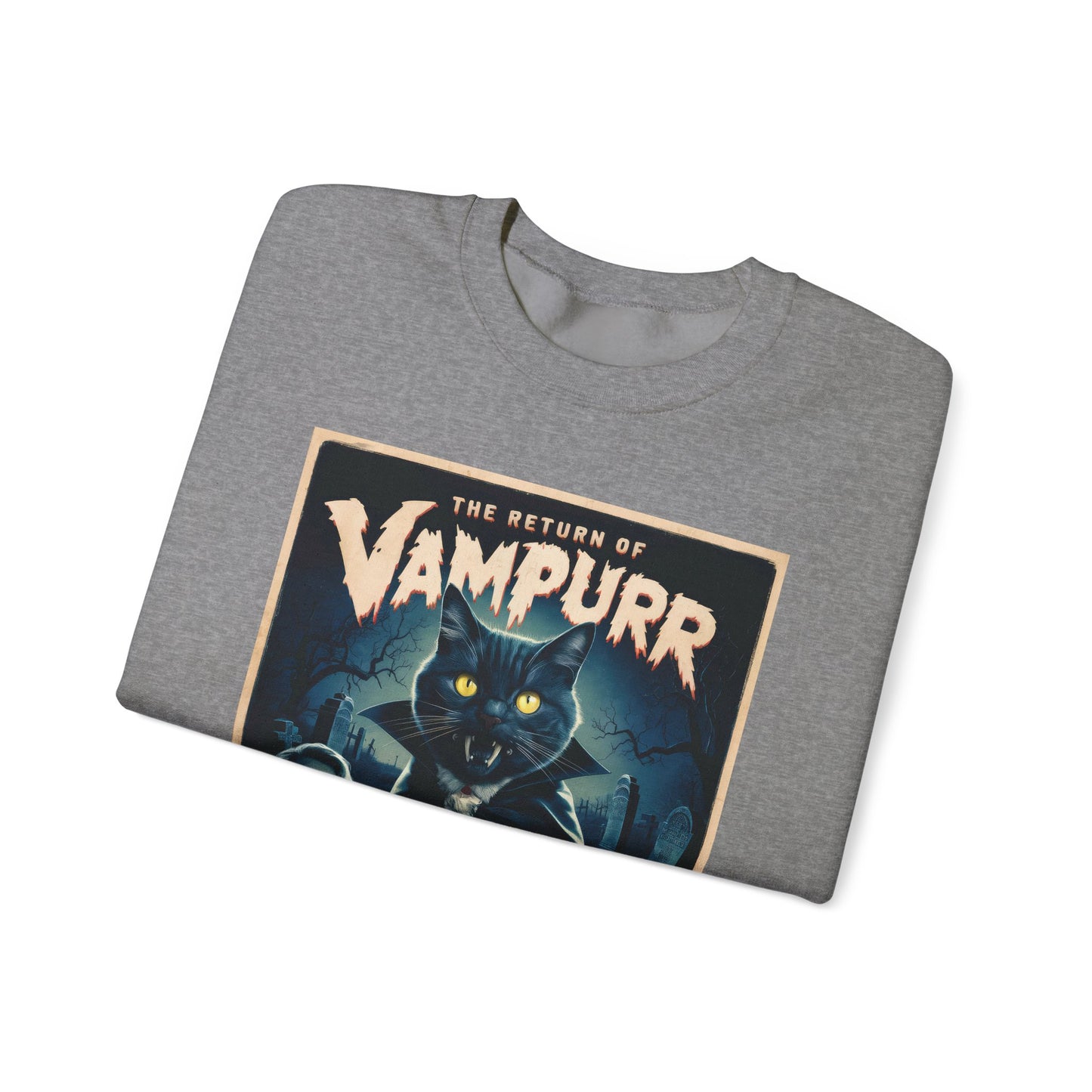 The Return Of Vampurr Movie Crewneck Sweatshirt