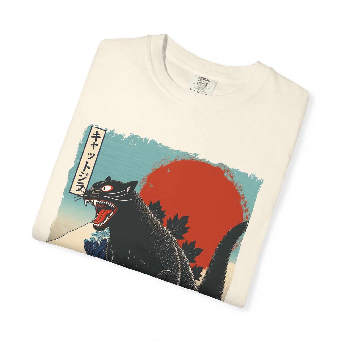 Catzilla Japanese Art T-Shirt