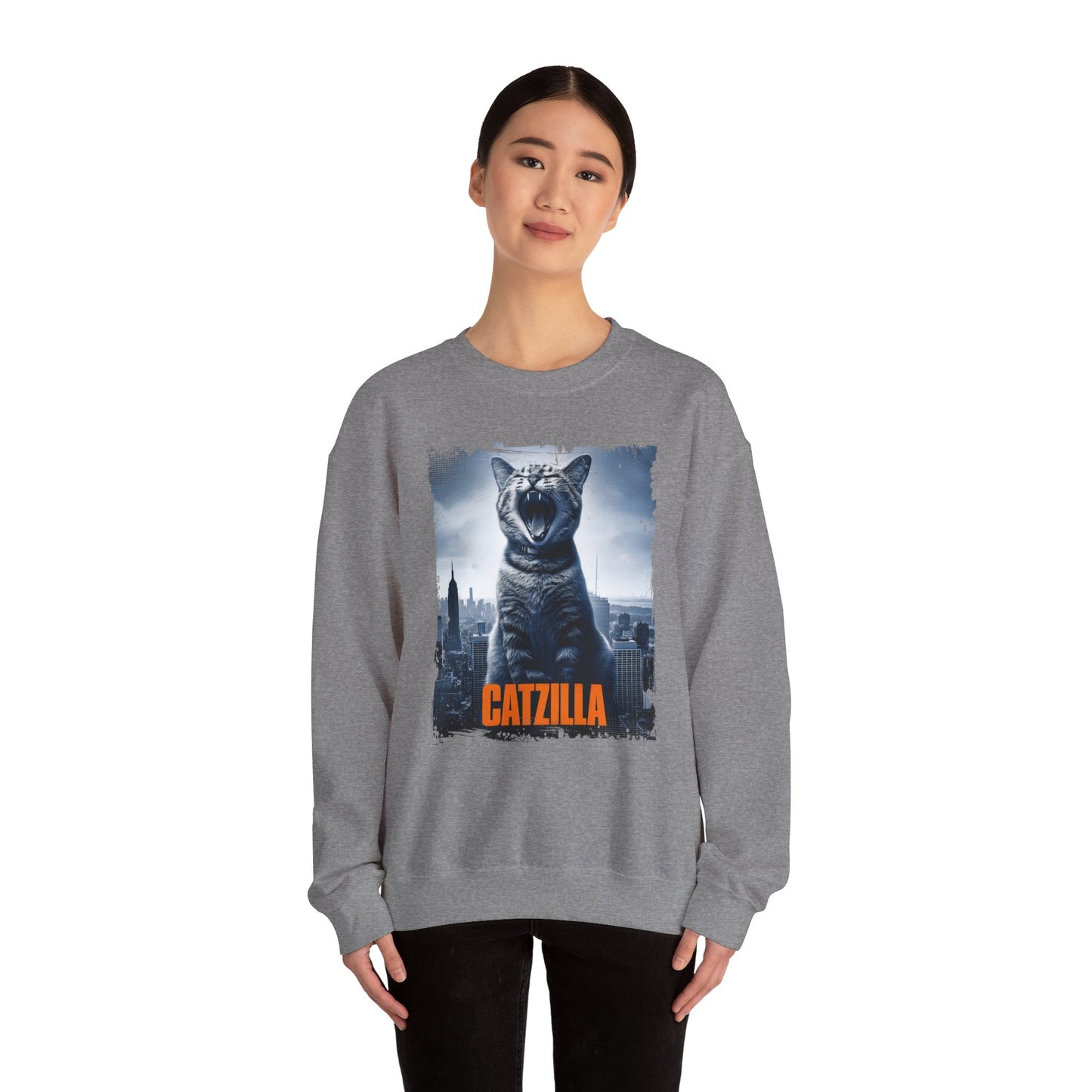 Catzilla Movie Crewneck Sweatshirt