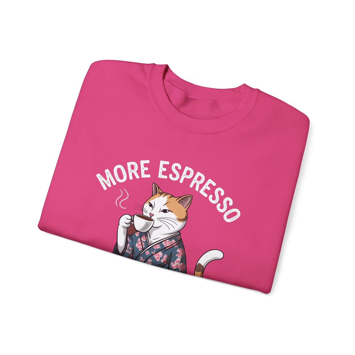 More Espresso Less Depresso Crewneck Sweatshirt
