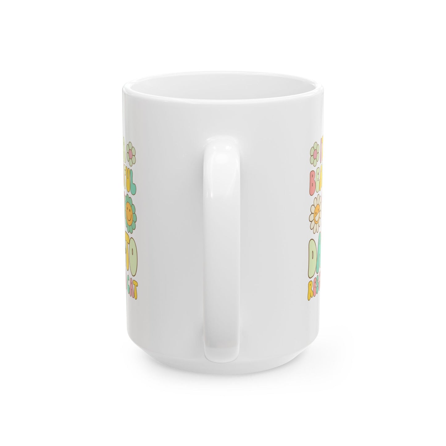 It’s a Beautiful Day to Rescue a Cat Coffee Mug