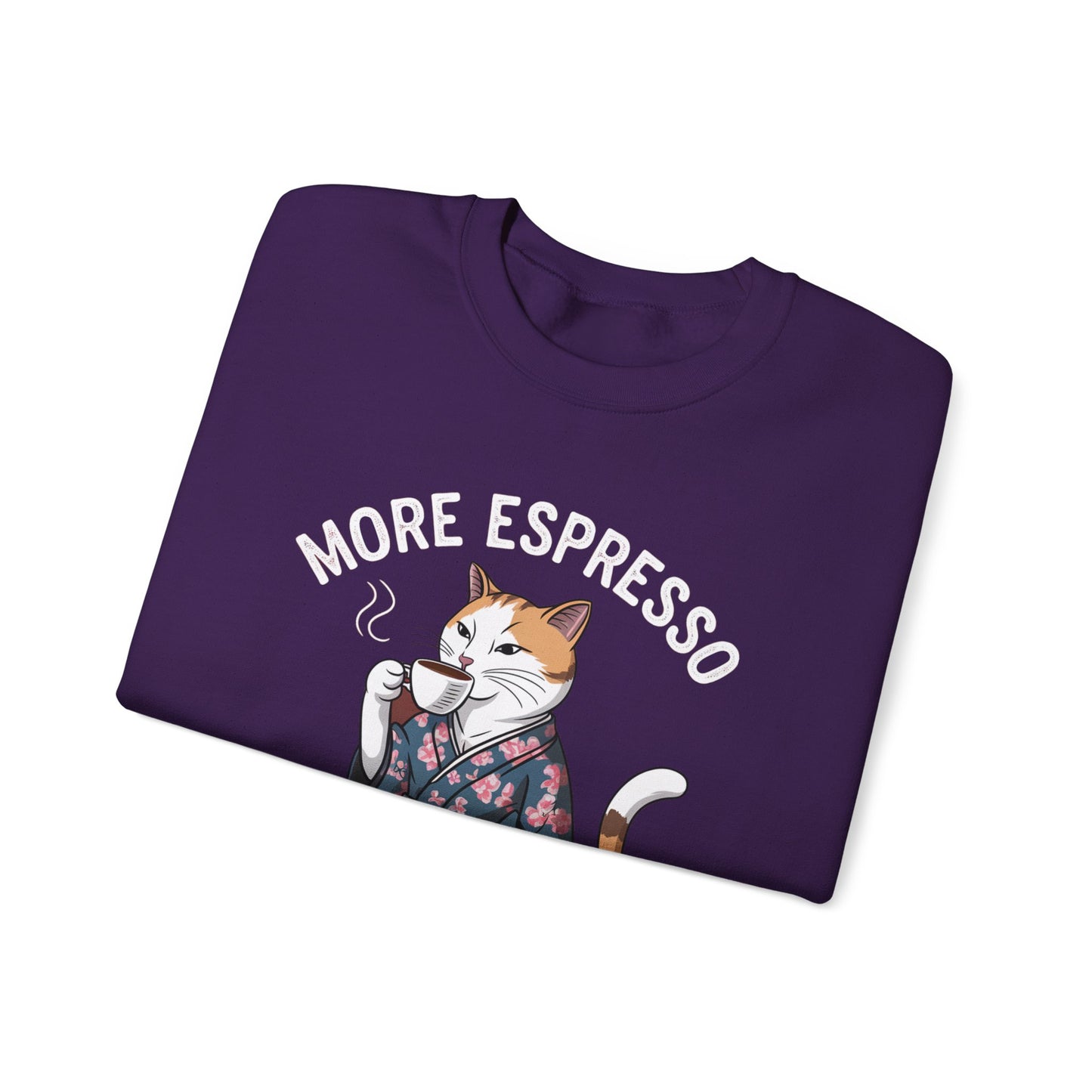 More Espresso Less Depresso Crewneck Sweatshirt