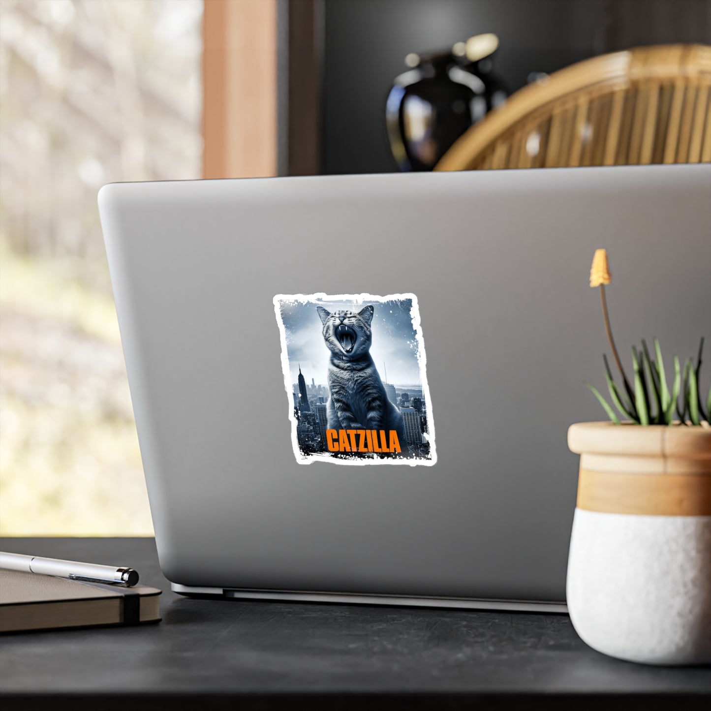 Catzilla Movie Vinyl Decal