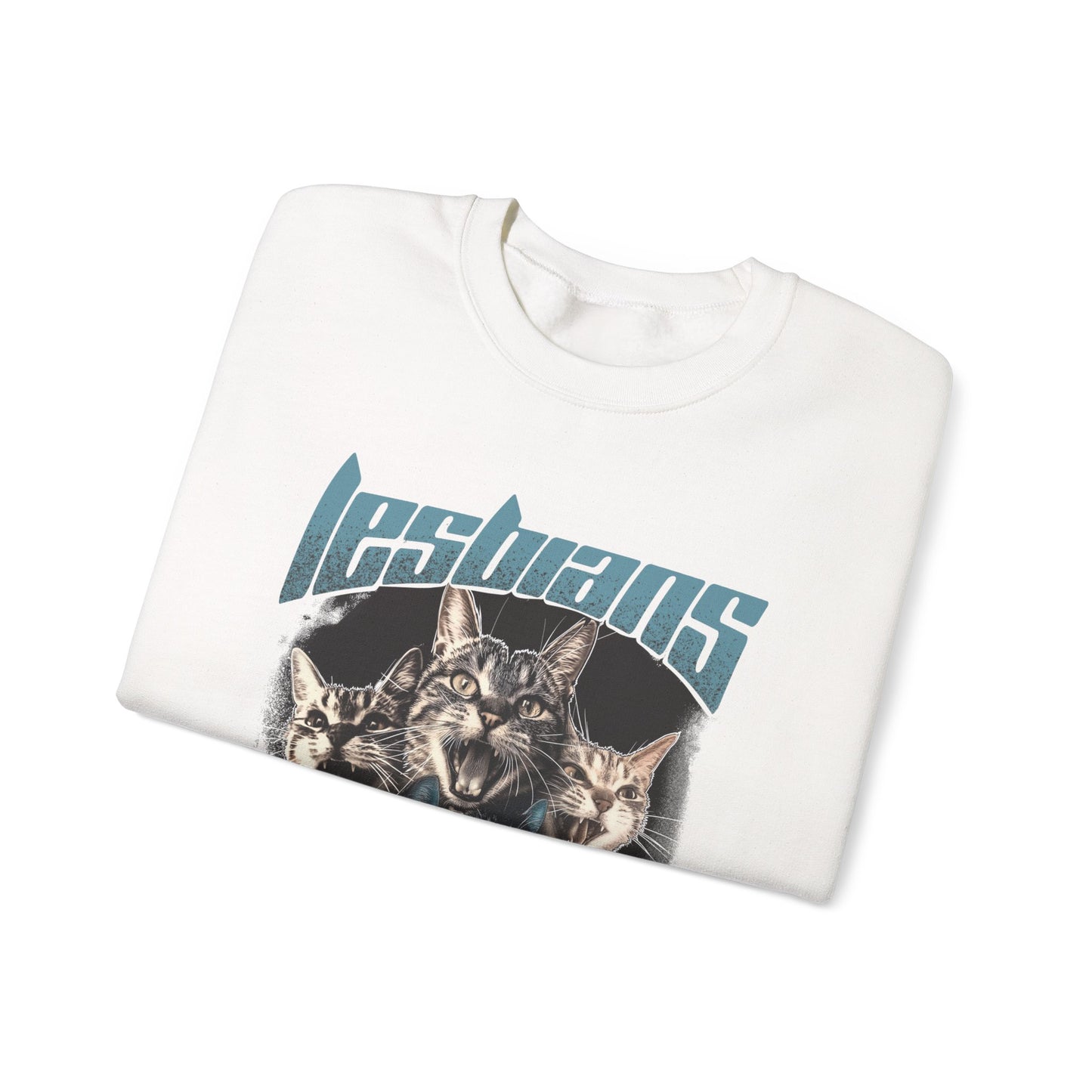 Lesbians Eat What?? Crewneck Sweatshirt