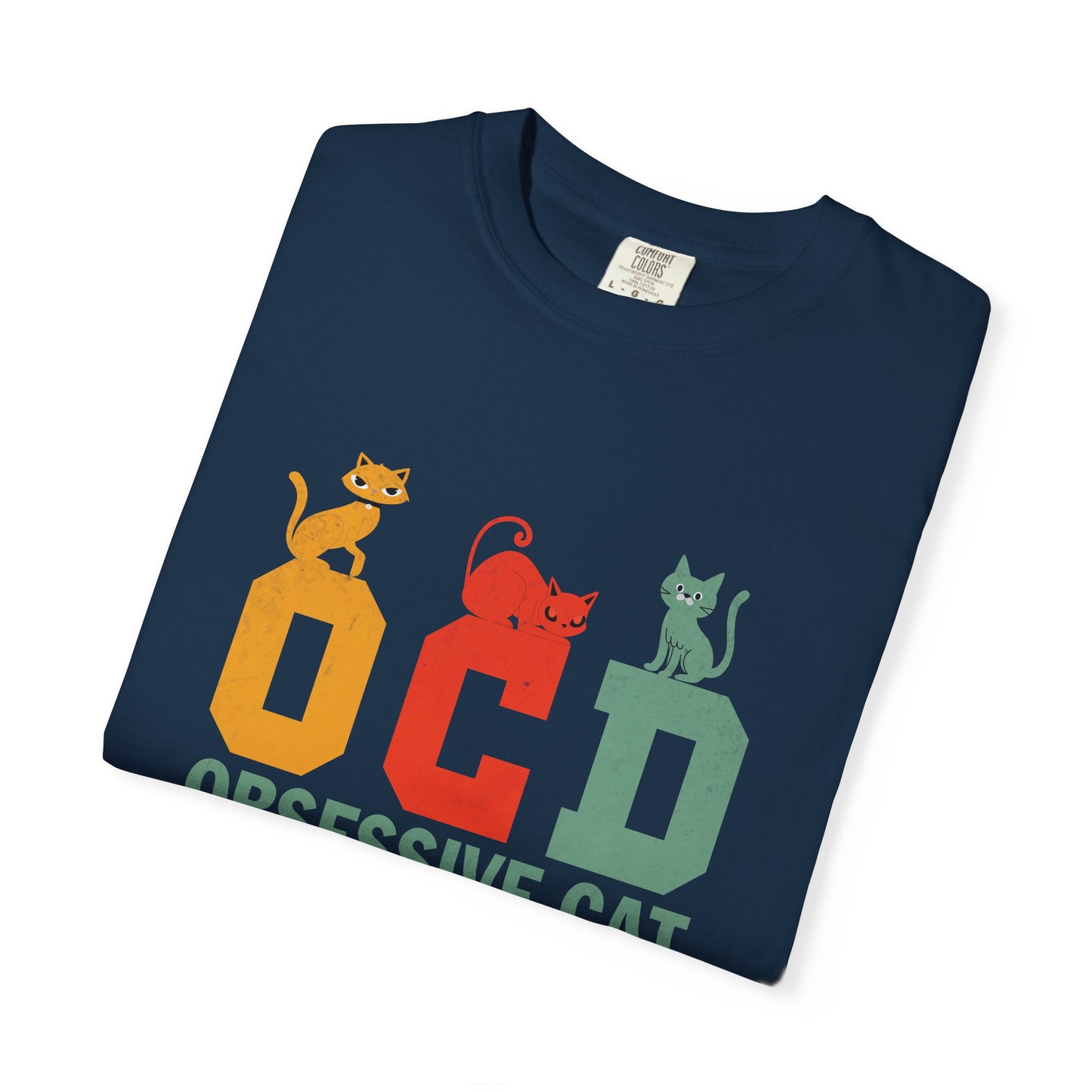 OCD Obsessive Cat Disorder T-Shirt