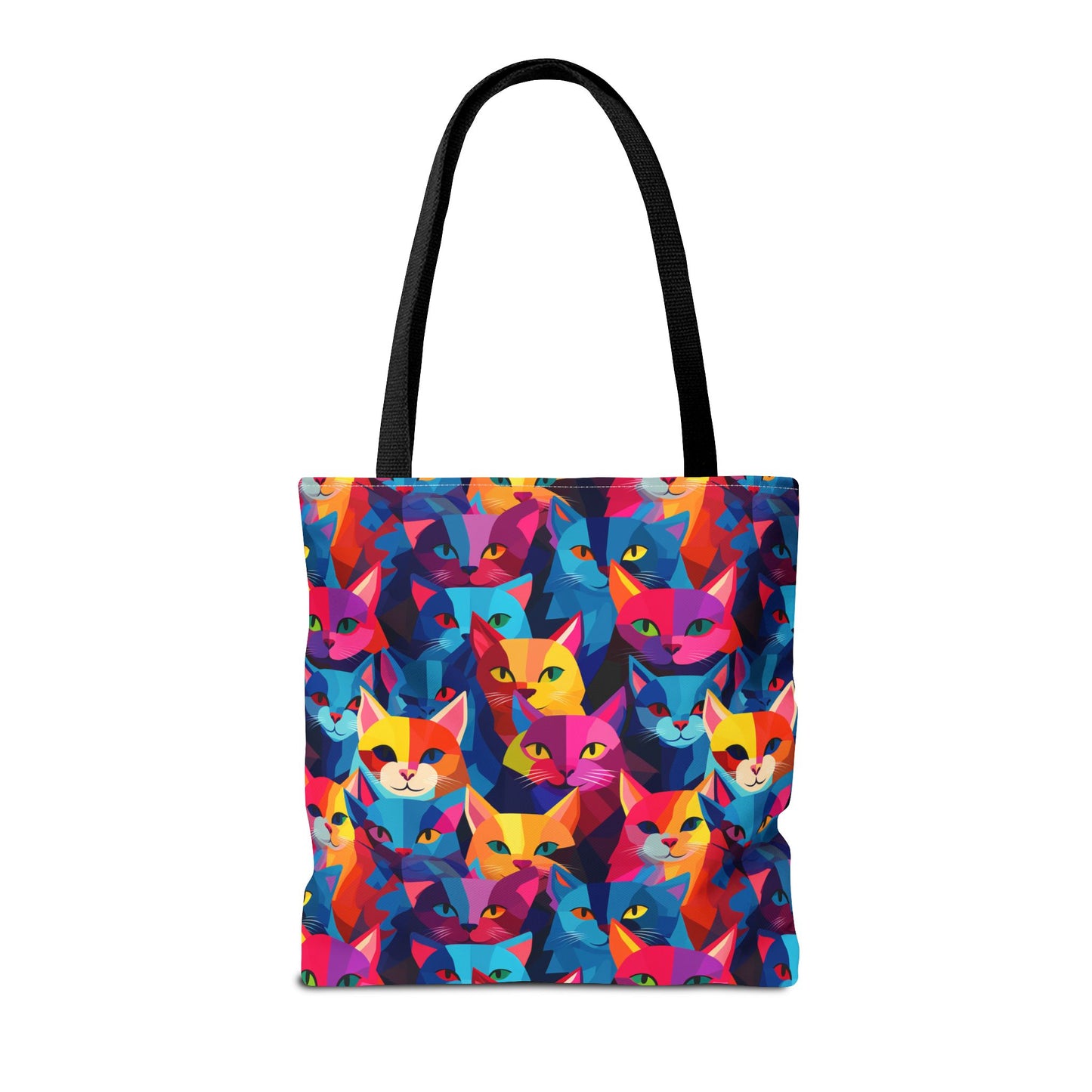 Prismatic Paws Tote Bag