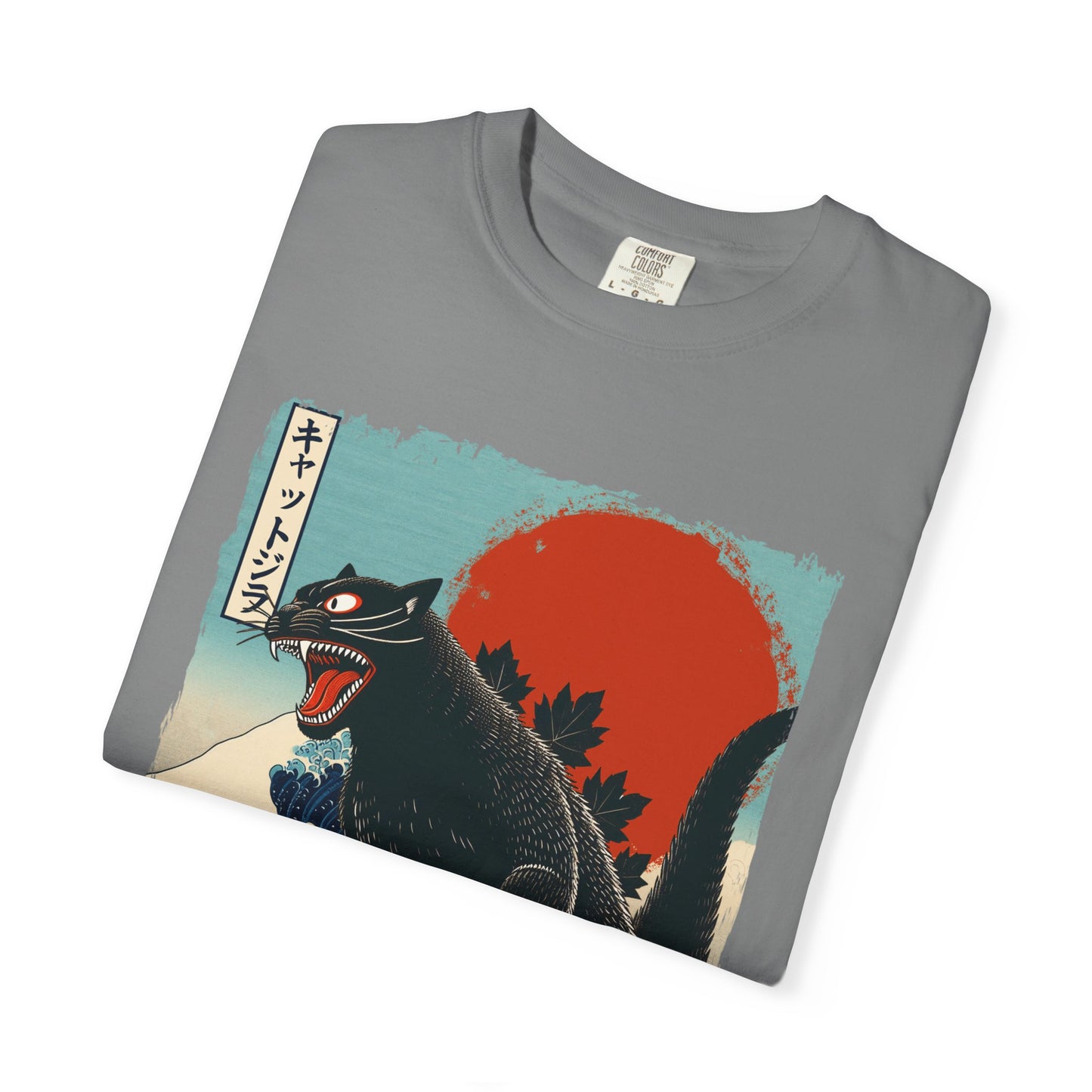 Catzilla Japanese Art T-Shirt