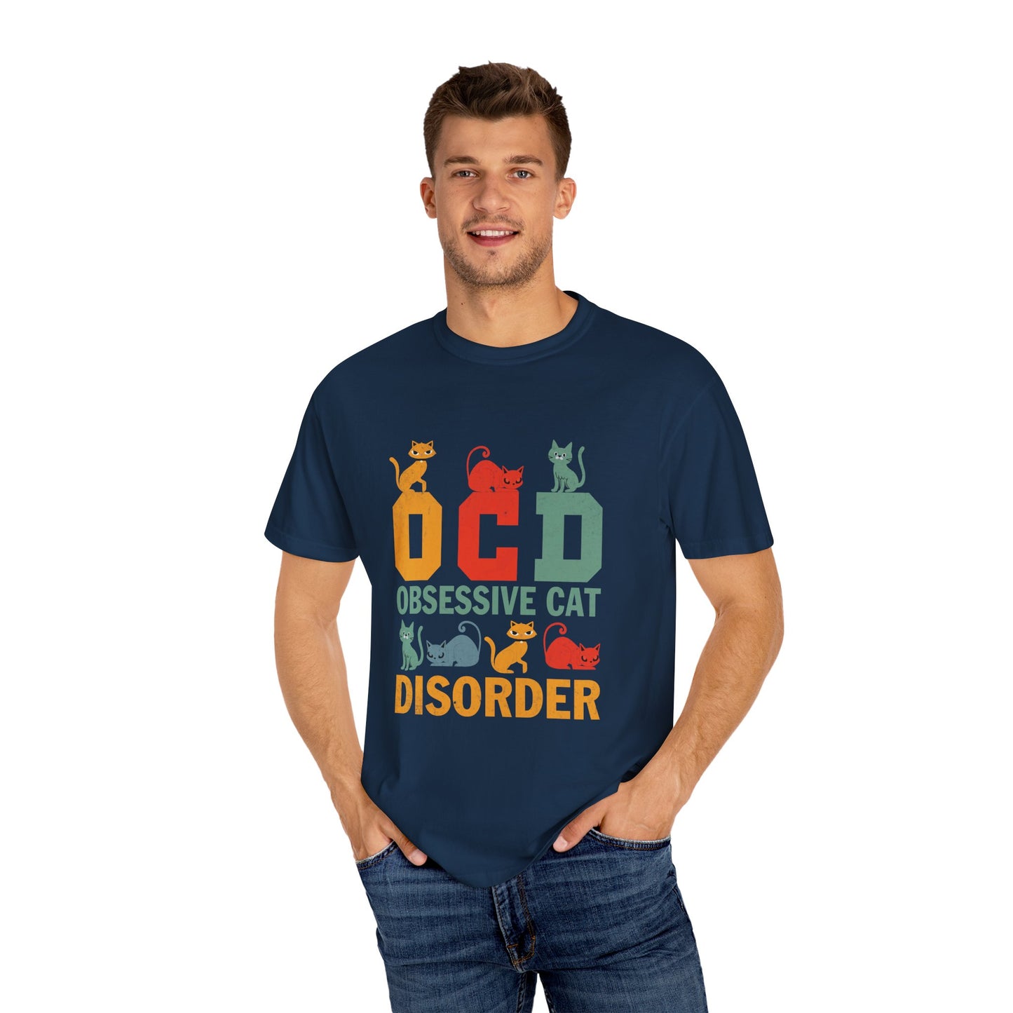 OCD Obsessive Cat Disorder T-Shirt