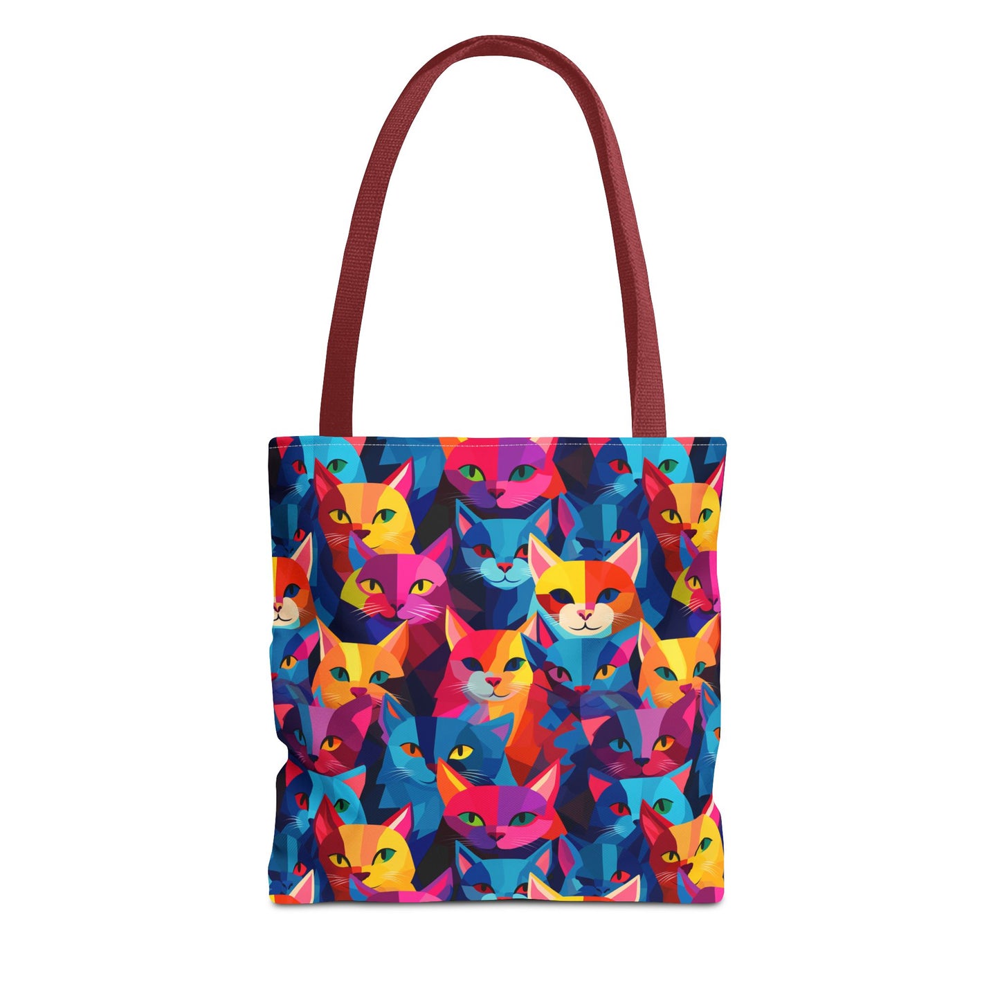 Prismatic Paws Tote Bag