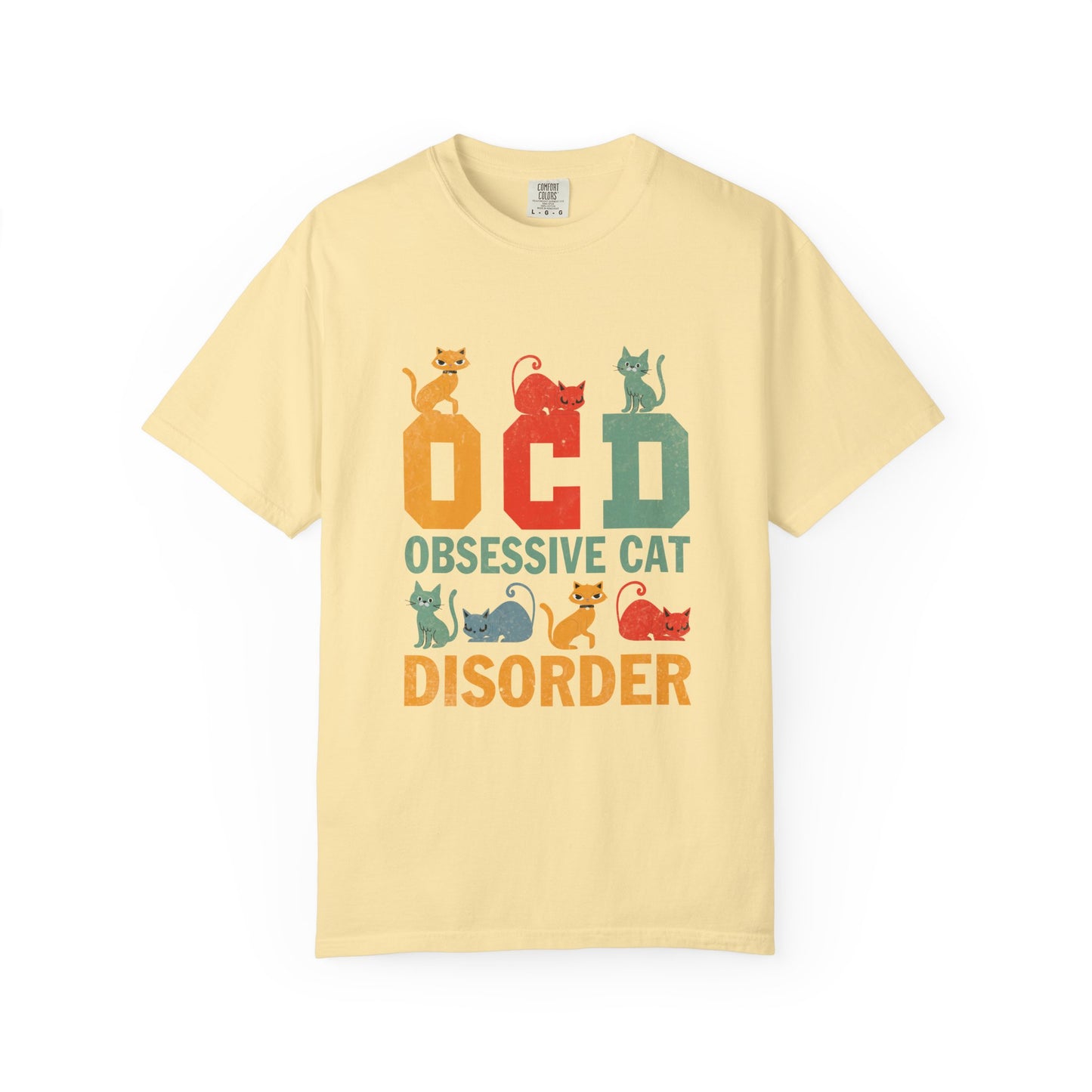 OCD Obsessive Cat Disorder T-Shirt