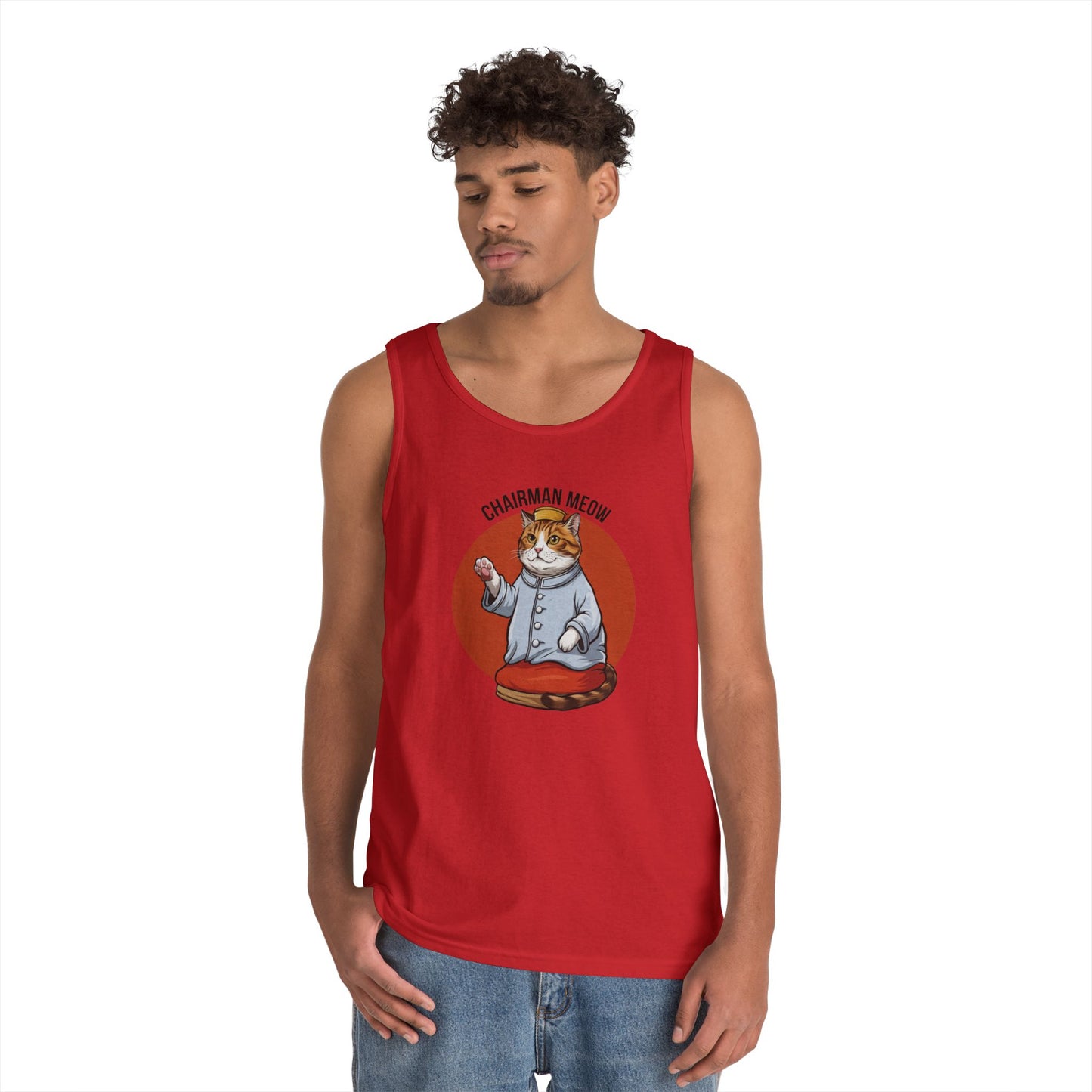 Chairman Meow Tank Top